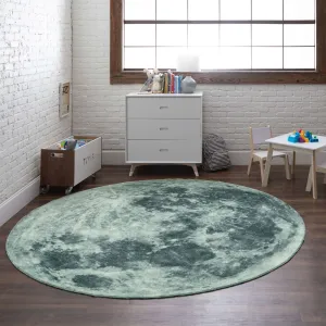 Mohawk Home Grey Moon Realistic Area Rug