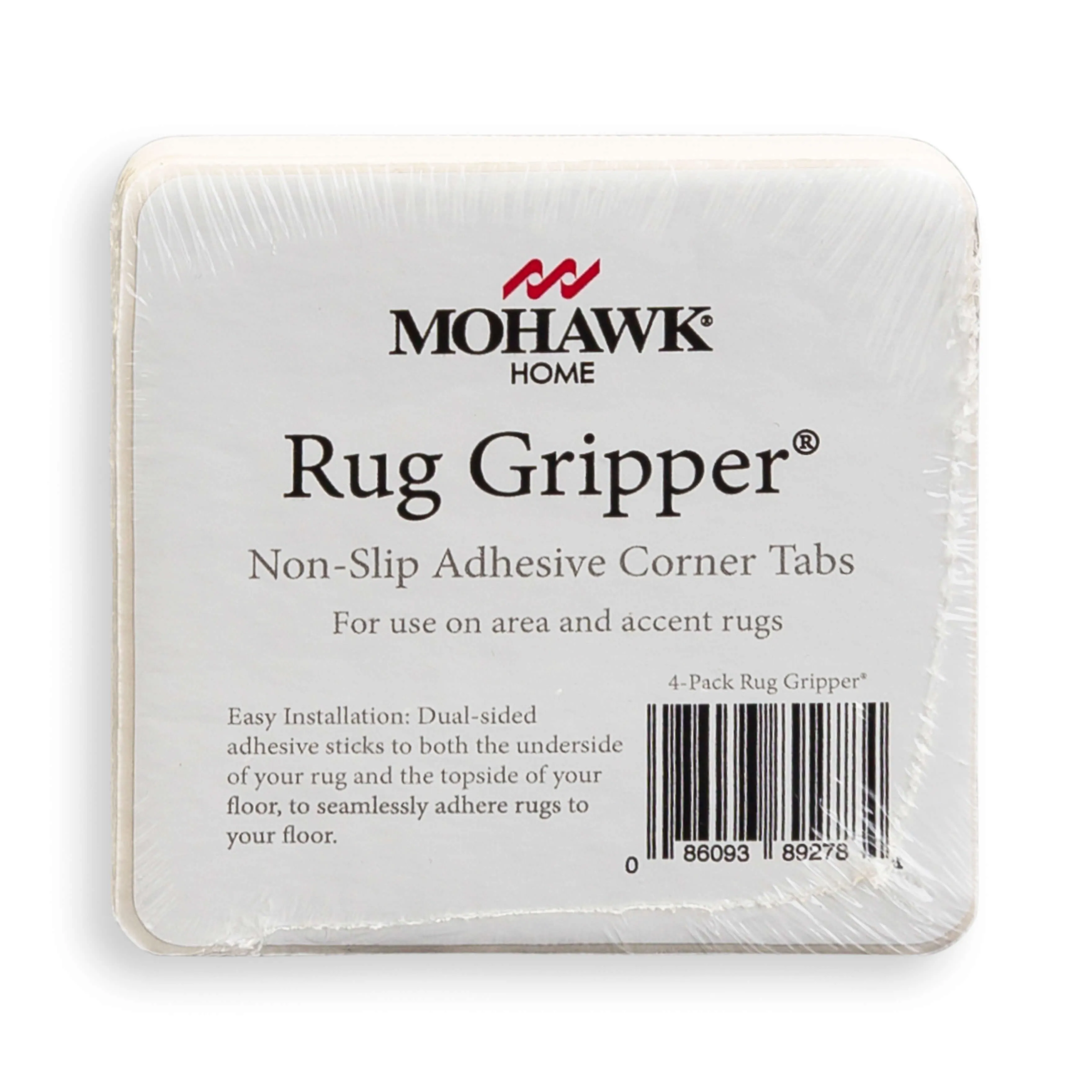 Mohawk Home Gripper Tab Pack for Area Rugs - White