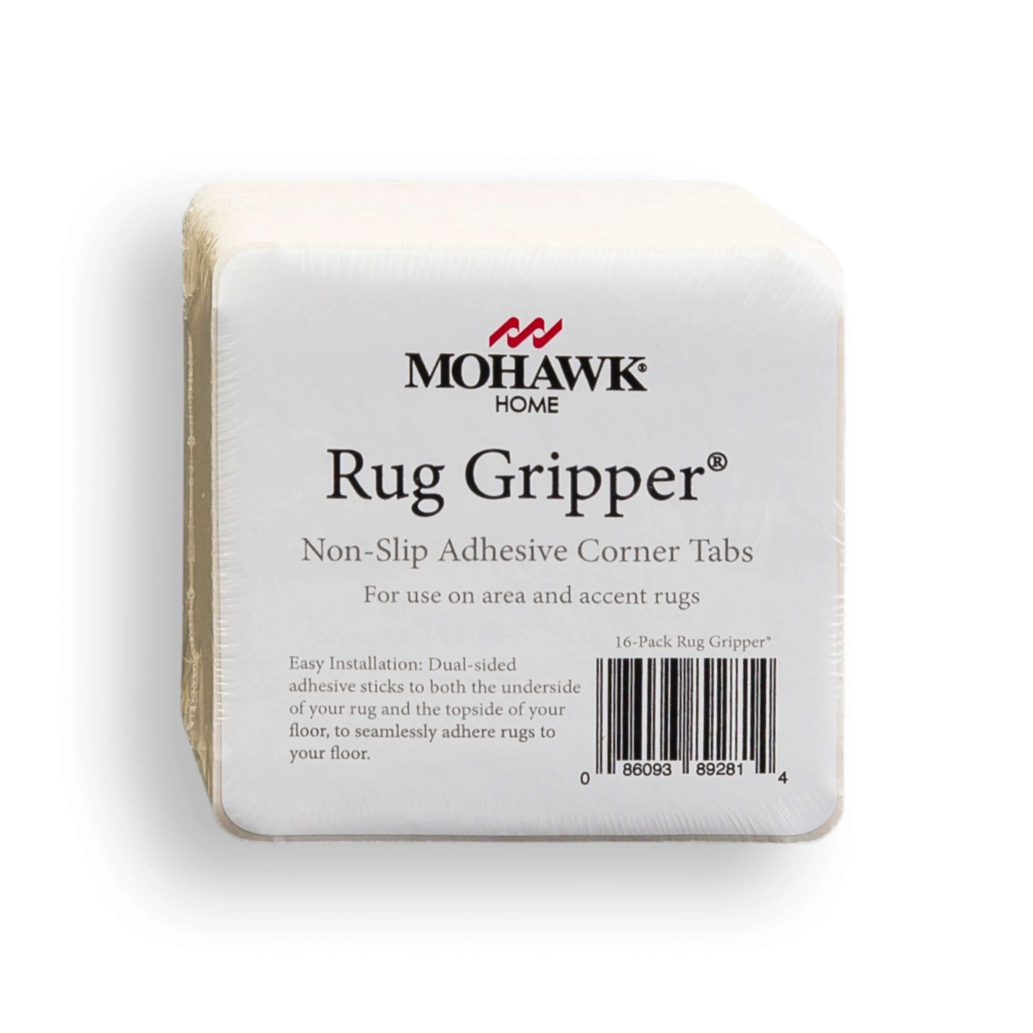 Mohawk Home Gripper Tab Pack for Area Rugs - White