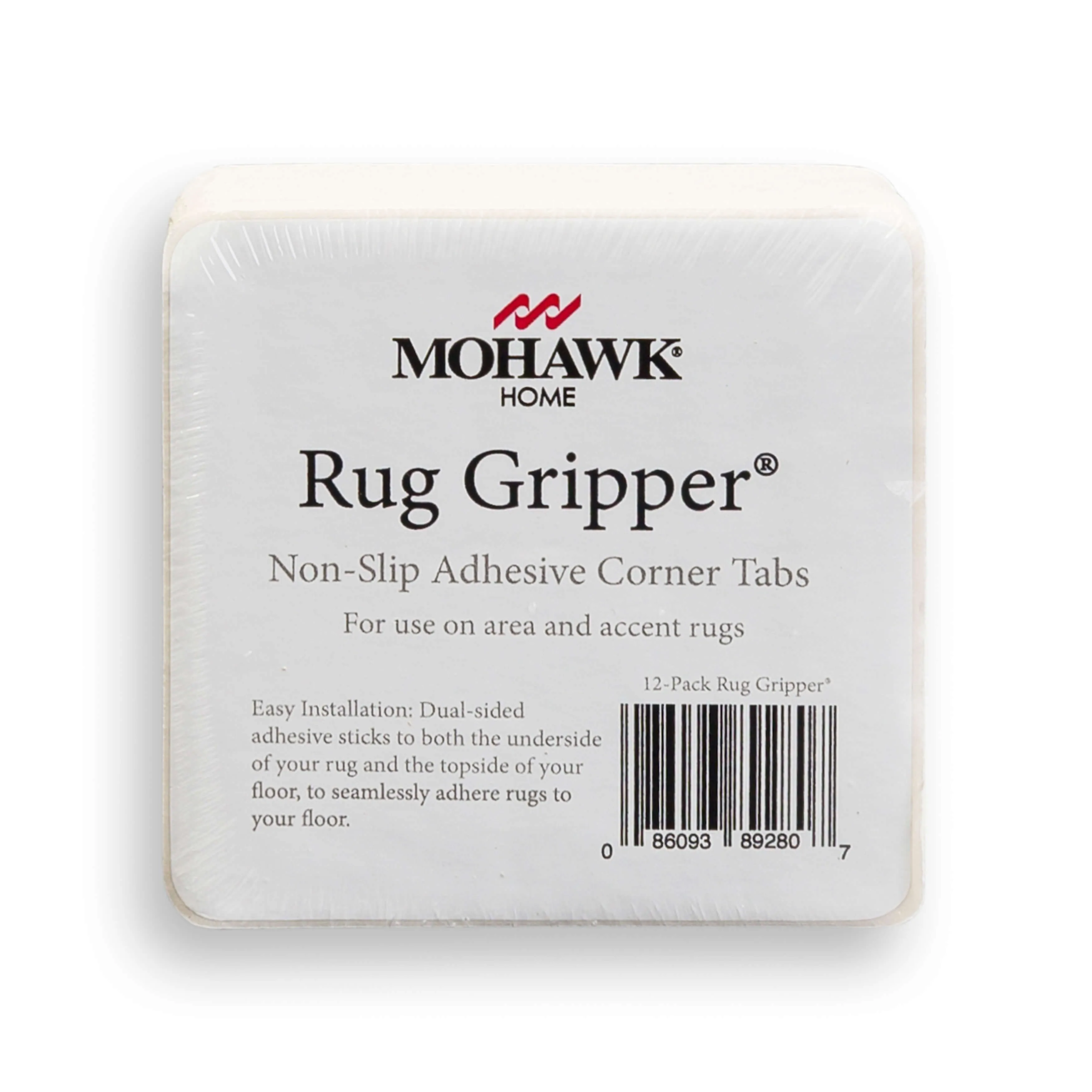 Mohawk Home Gripper Tab Pack for Area Rugs - White