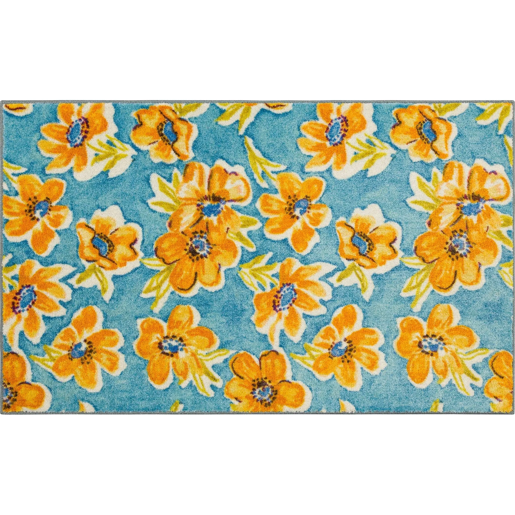 Mohawk Home Orange Blossom Holiday Accent Kitchen Mat