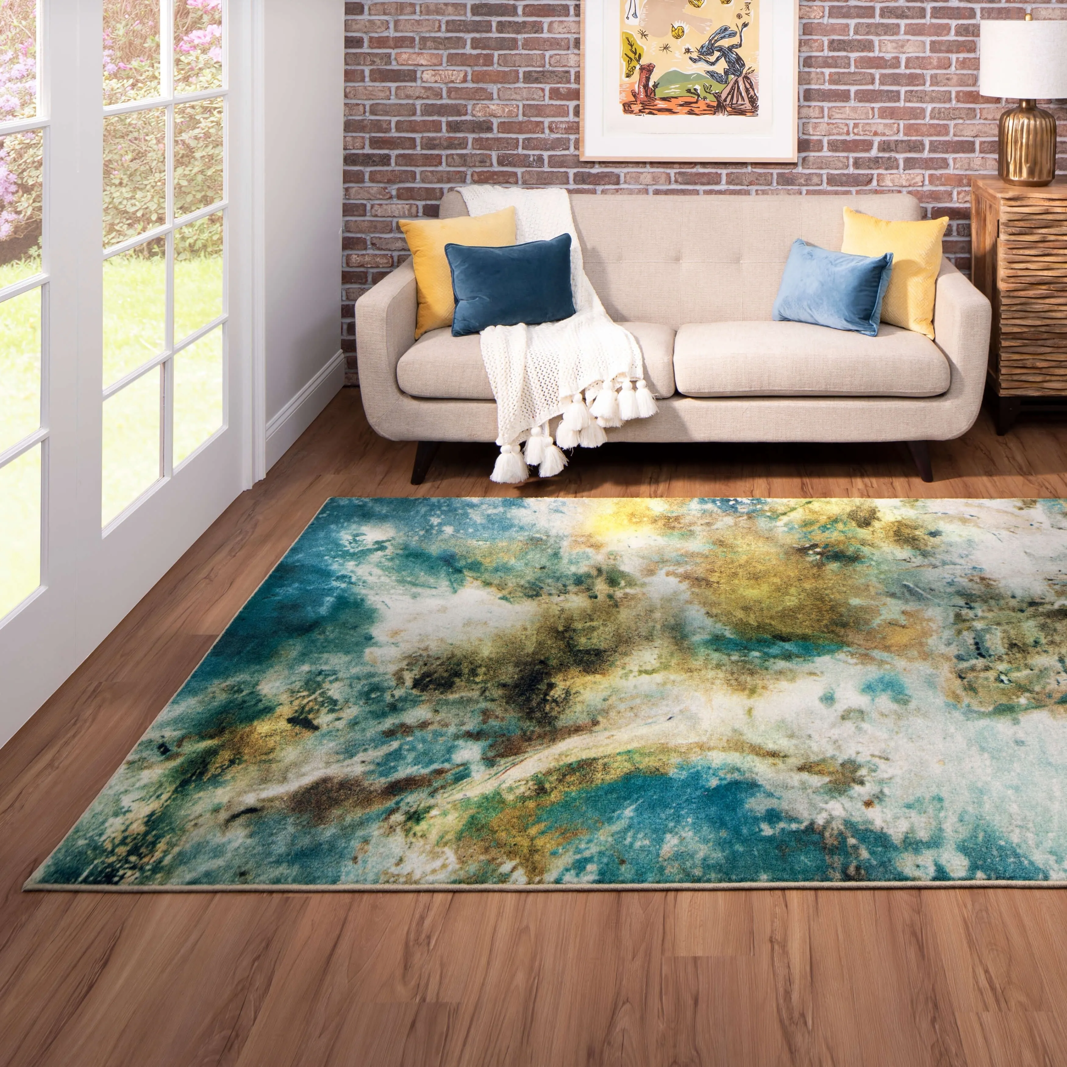 Mohawk Home Shoreline Abstract Area Rug