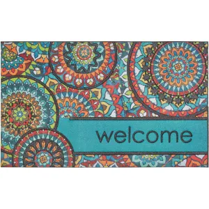 Mohawk Home Welcome Bohemian All Weather Recycled Rubber Door Mat