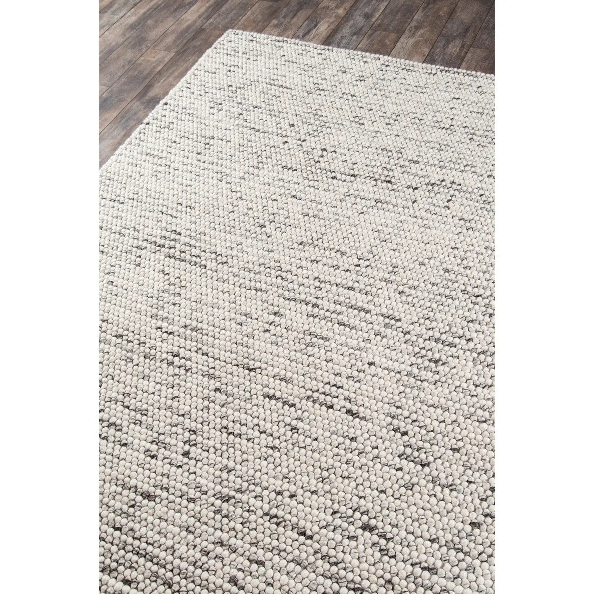 Momeni Andes Hand-woven Ivory Wool/Viscose Area Rug