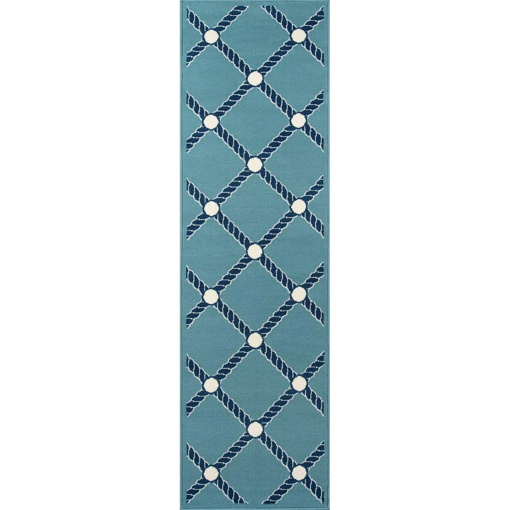 Momeni Baja Nautical Rope Indoor Outdoor Rug