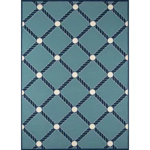 Momeni Baja Nautical Rope Indoor Outdoor Rug