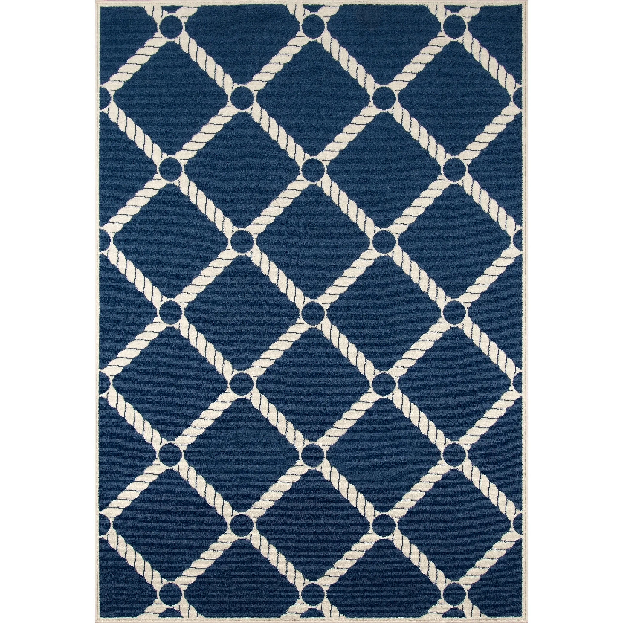 Momeni Baja Nautical Rope Indoor Outdoor Rug