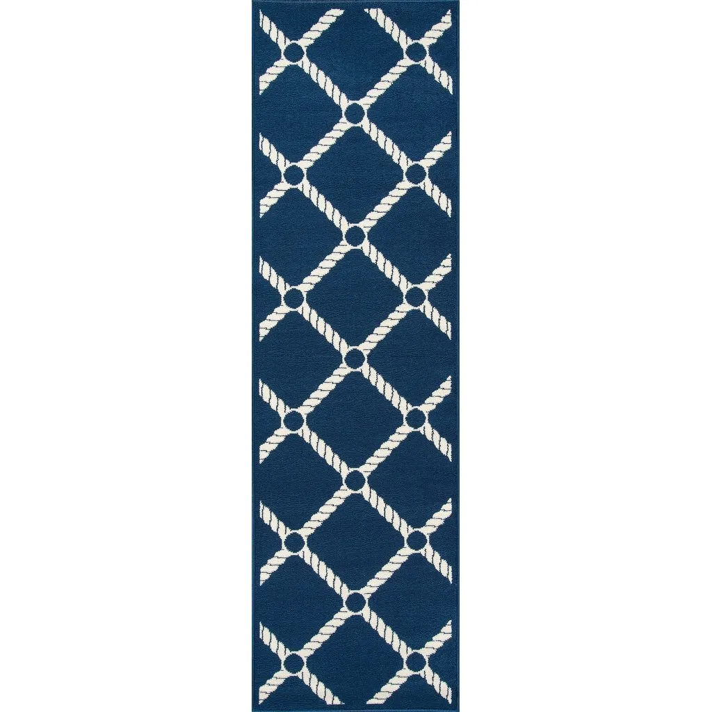 Momeni Baja Nautical Rope Indoor Outdoor Rug