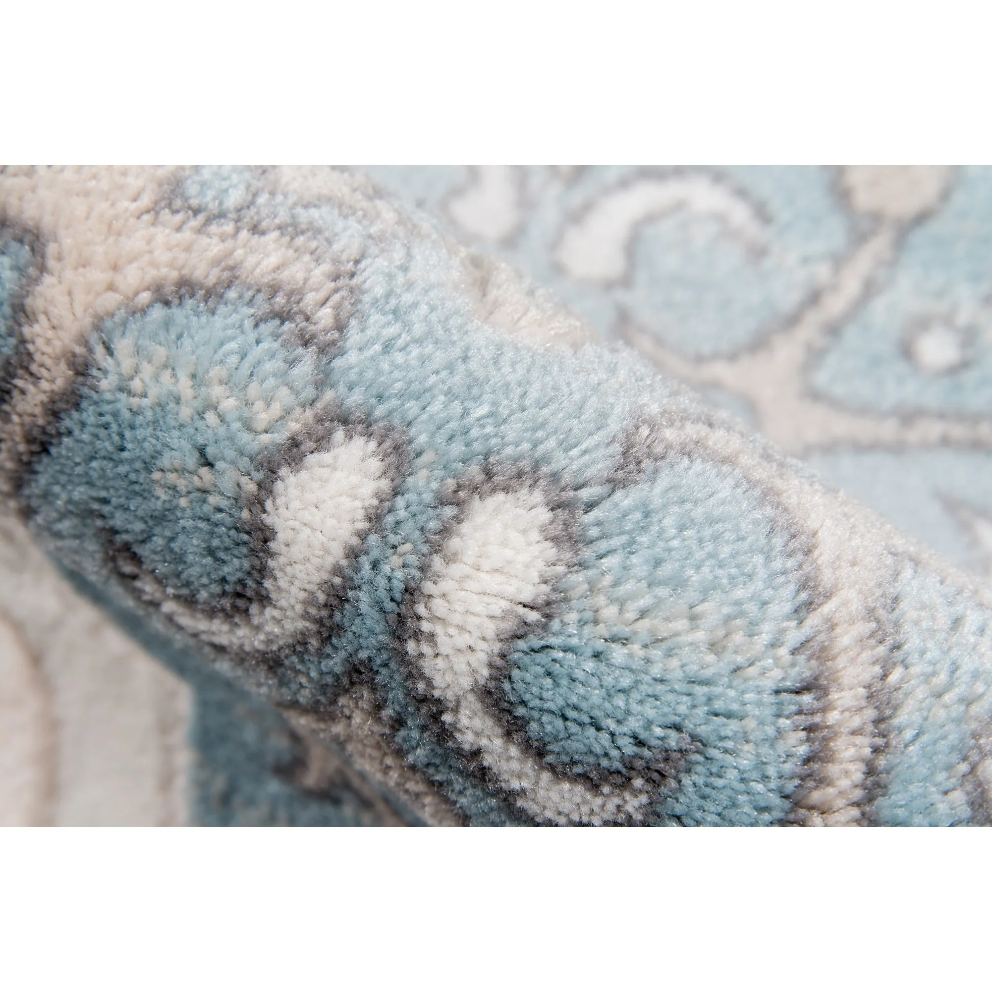 Momeni Brooklyn Heights Polyester Blend Damask Area Rug