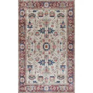 Momeni Karachi Polyester Non-Skid Traditional Area Rug