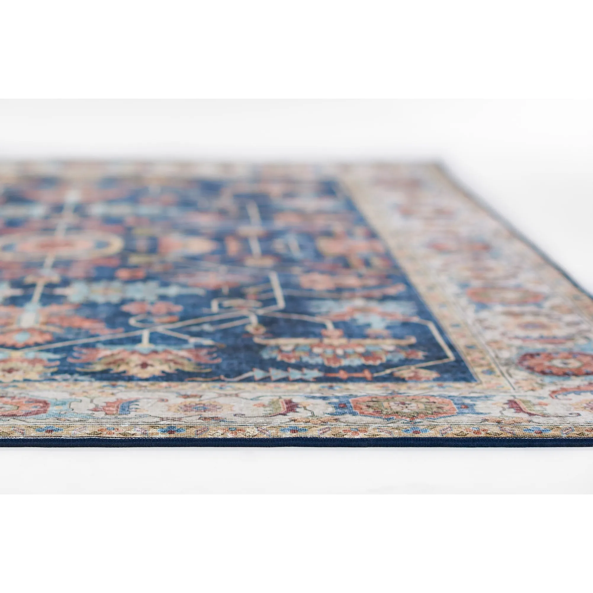 Momeni Karachi Polyester Non-Skid Traditional Area Rug