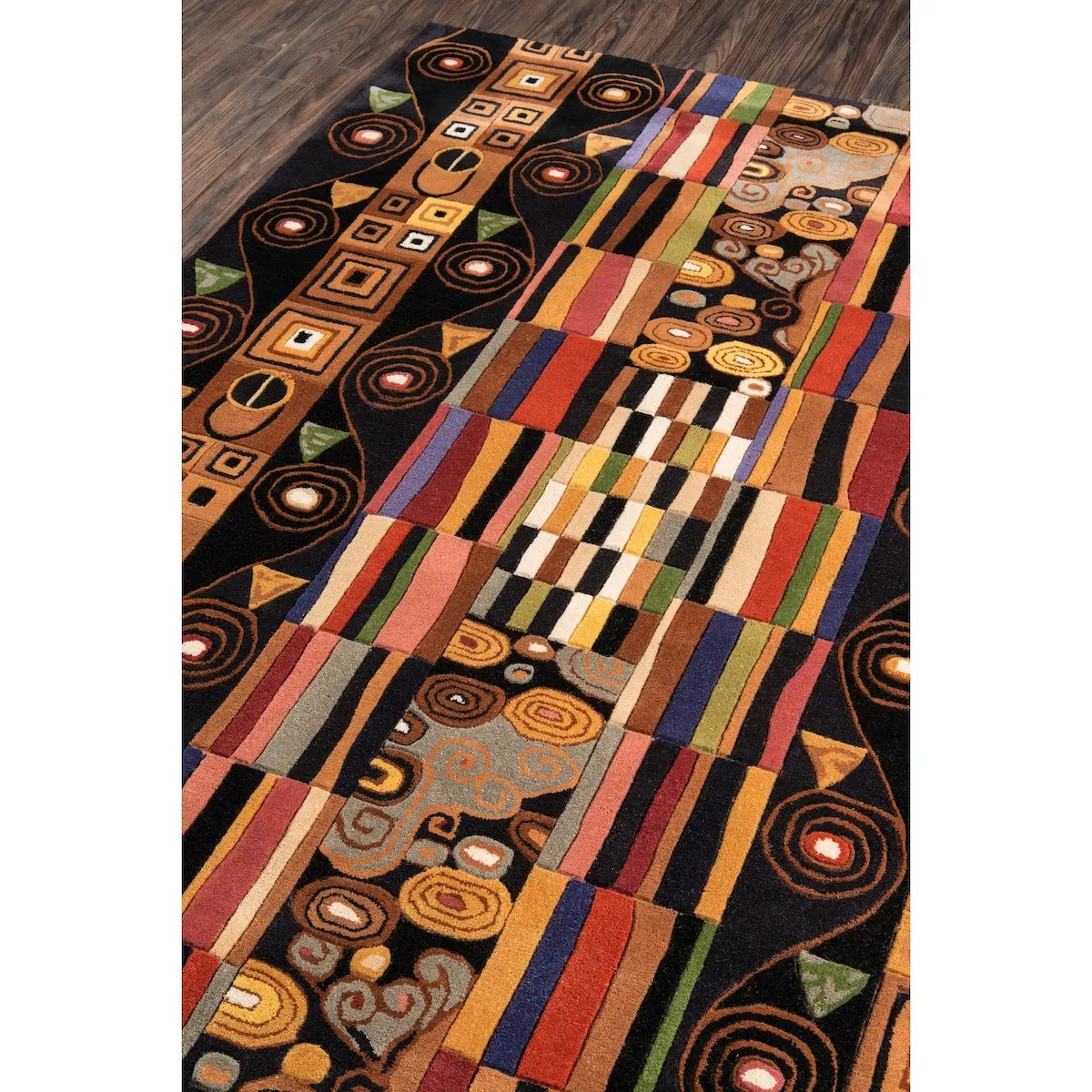 Momeni New Wave Hand Tufted New Zealand Wool Contemporary Abstract Area Rug