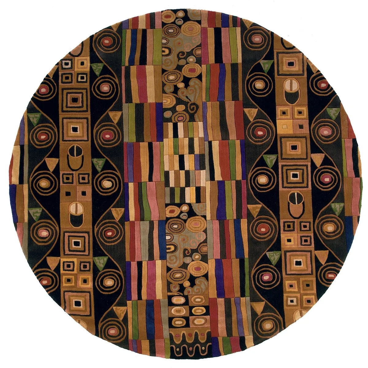 Momeni New Wave Hand Tufted New Zealand Wool Contemporary Abstract Area Rug