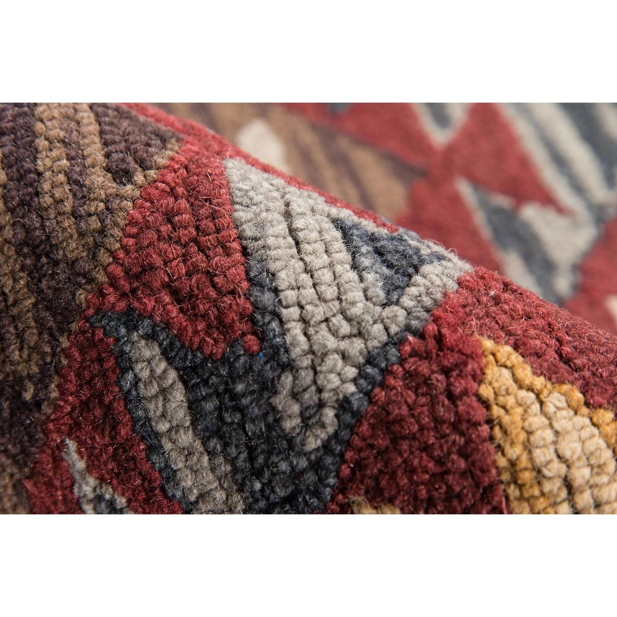 Momeni Tangier Hand Tufted Wool Geometric Area Rug