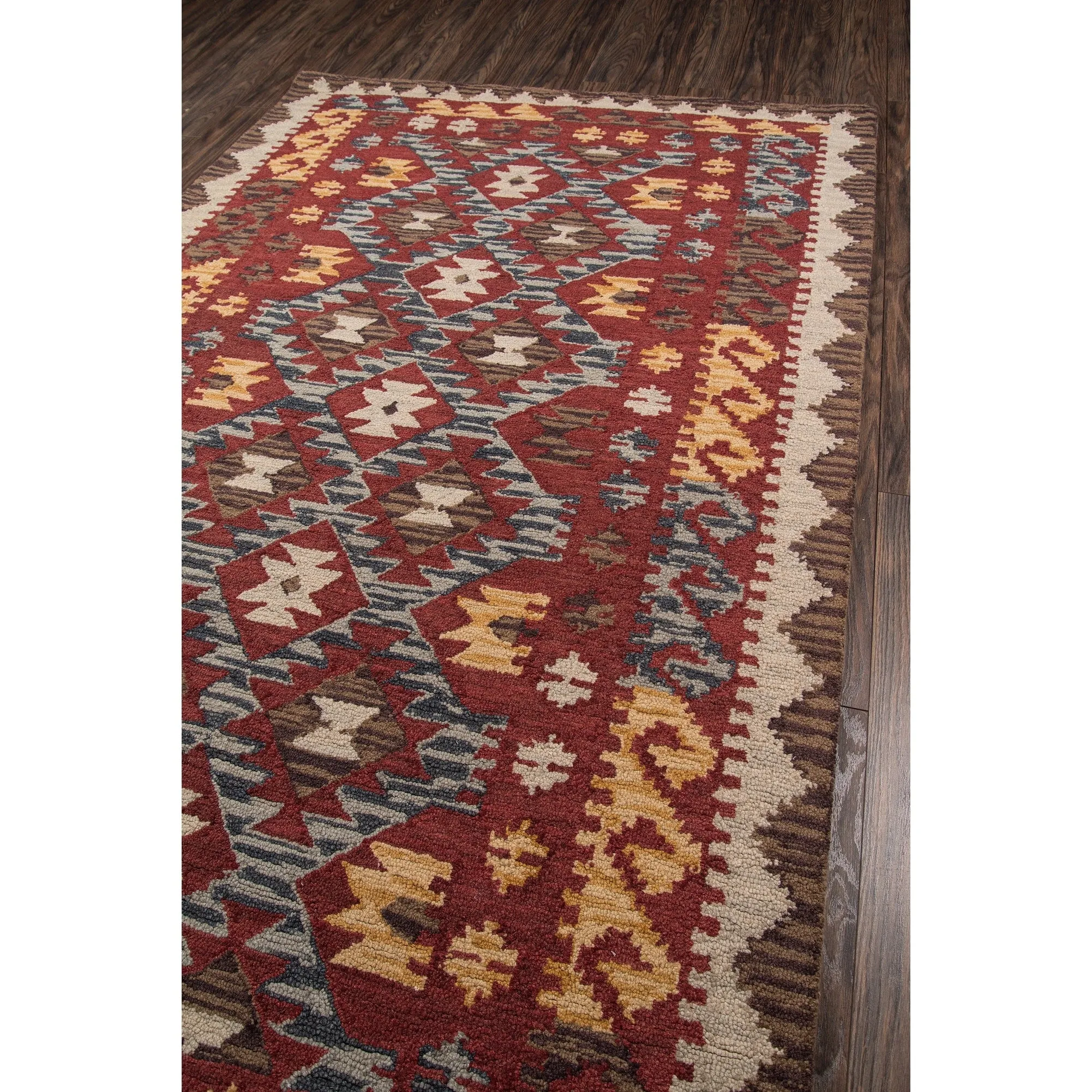Momeni Tangier Hand Tufted Wool Geometric Area Rug