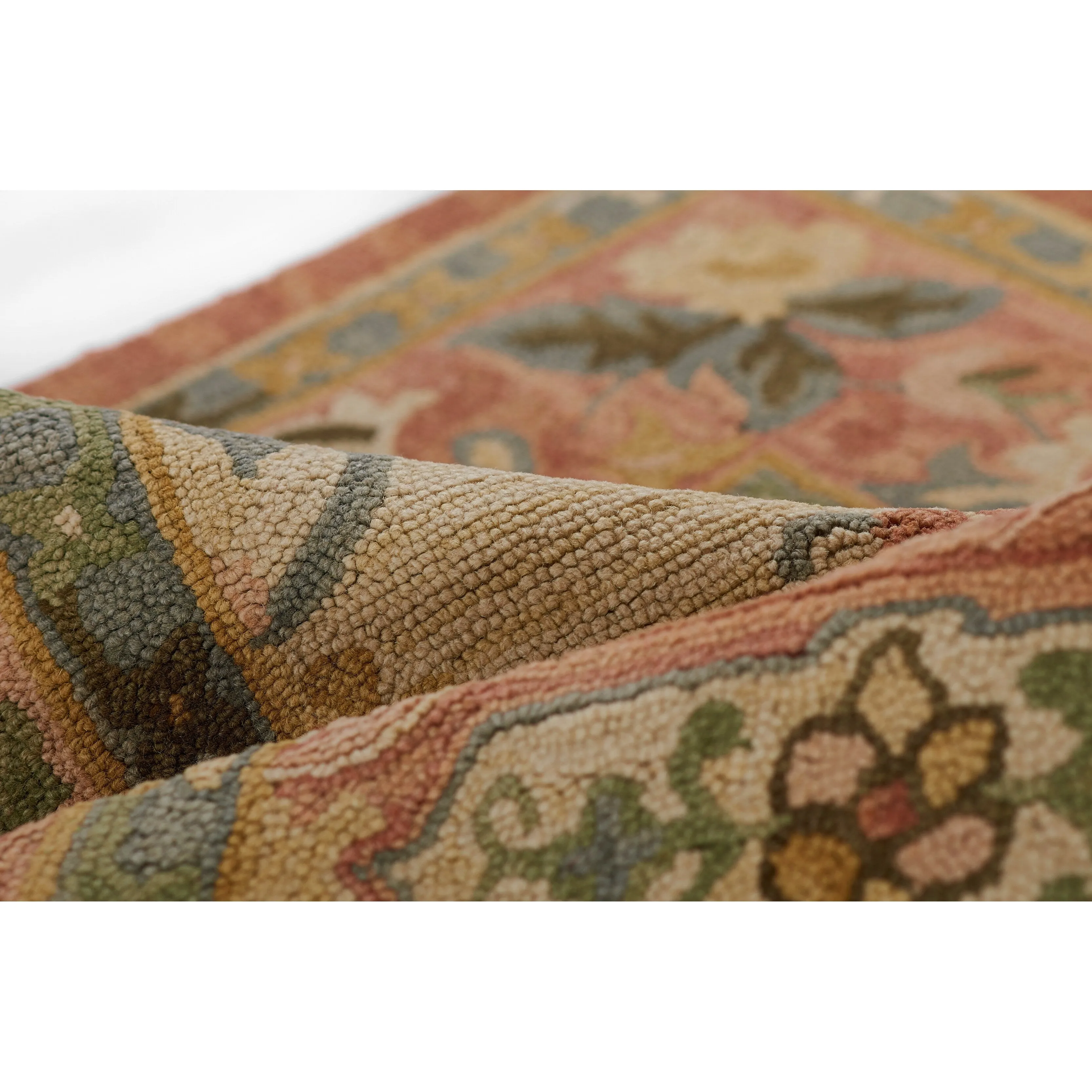 Momeni Tangier Hand Tufted Wool Medallion Area Rug