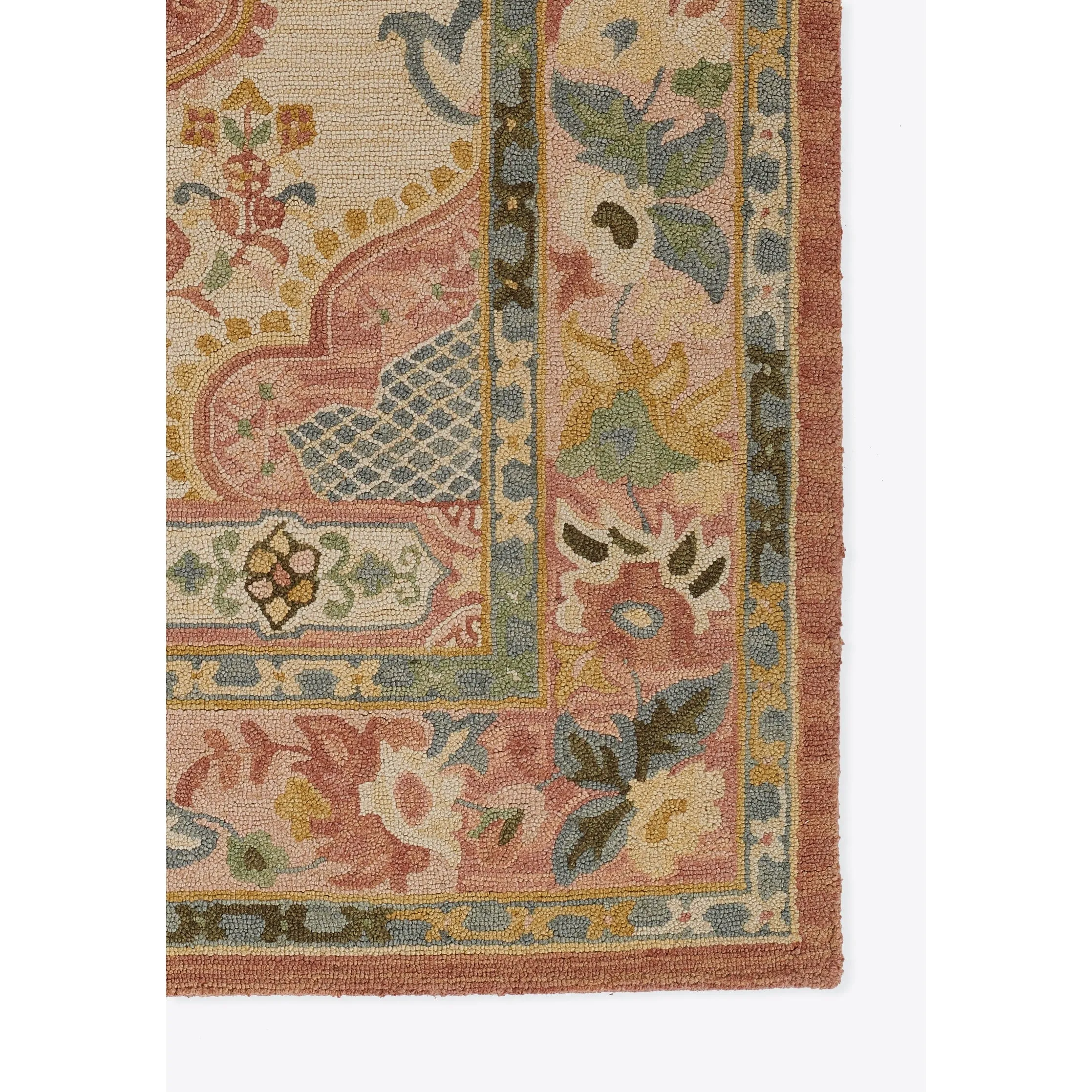 Momeni Tangier Hand Tufted Wool Medallion Area Rug