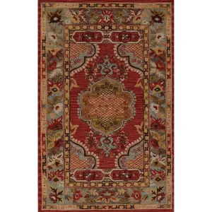 Momeni Tangier Hand Tufted Wool Medallion Area Rug