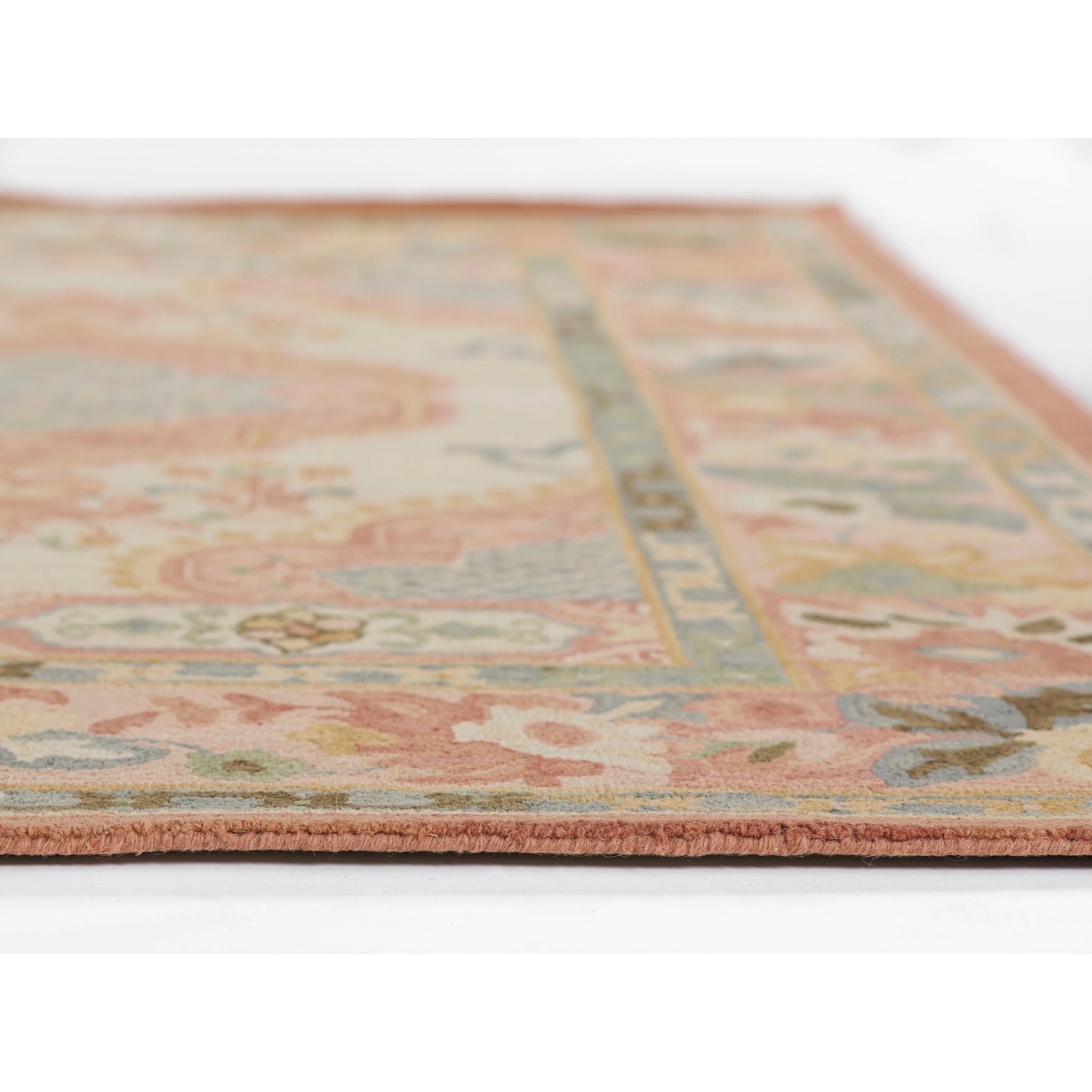 Momeni Tangier Hand Tufted Wool Medallion Area Rug