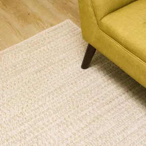 Monterey Tweed Reversible Braided Wool Area Rug