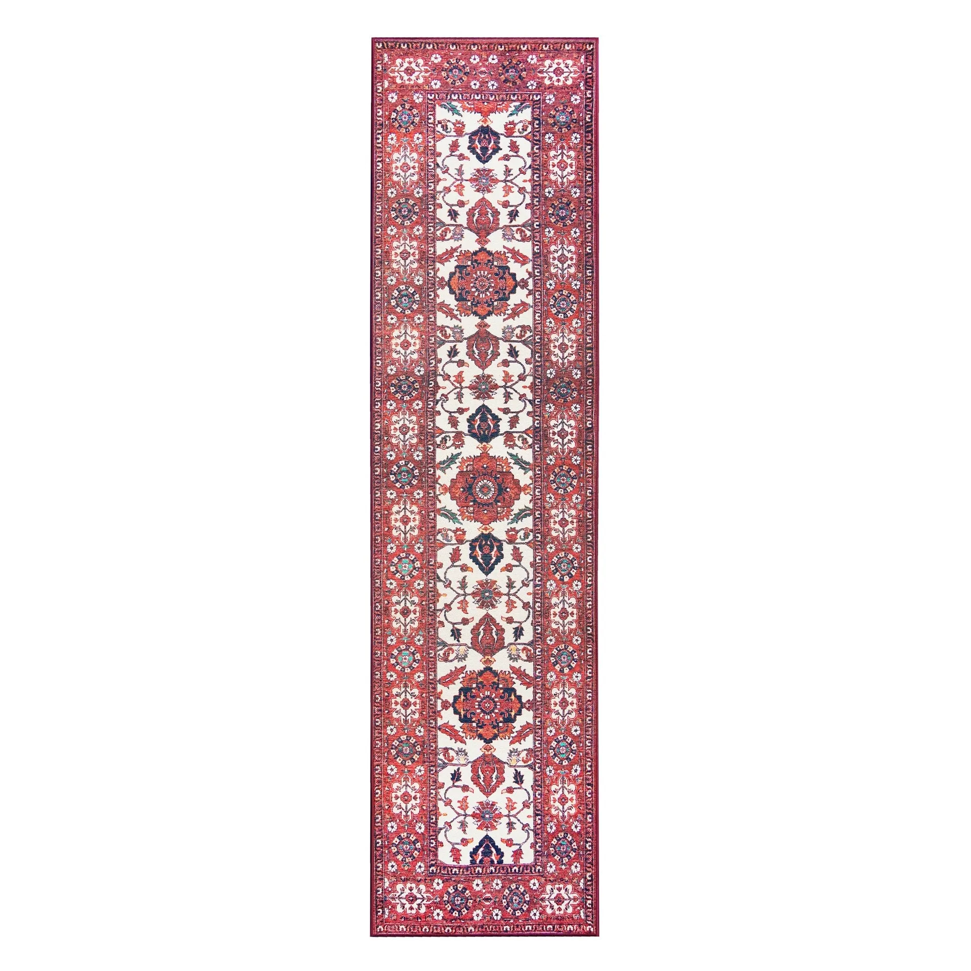 My Magic Carpet Machine Washable Rug Ramage Maroon