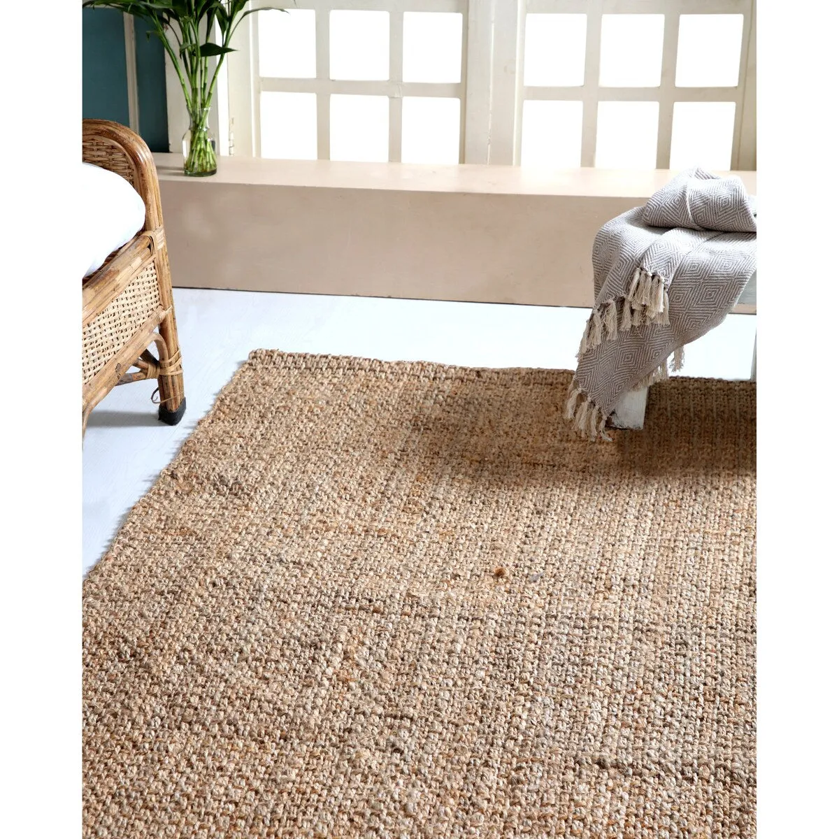 Nautica Jute Handmade Modern Home Decor Accent Rug