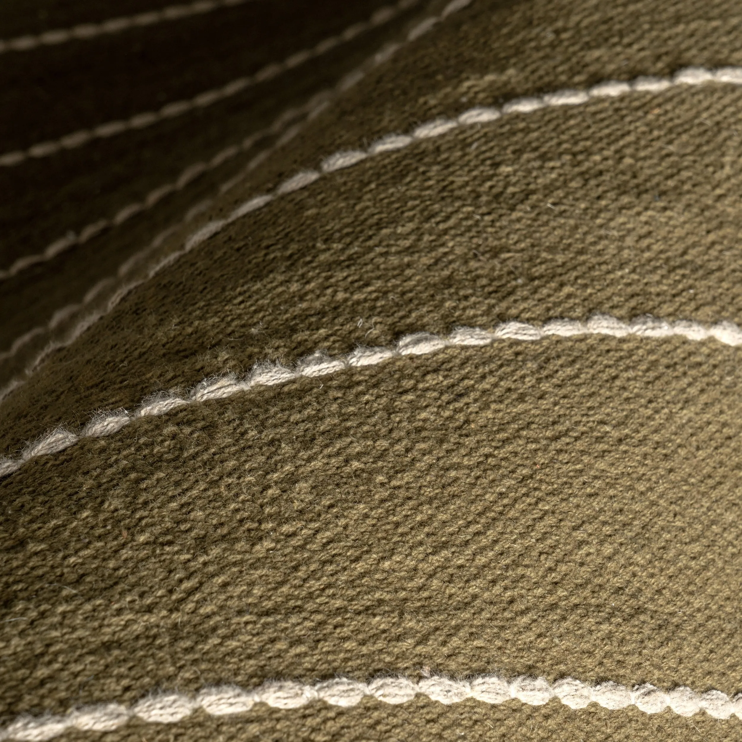 Nightwalk Striped Wool Area Rug