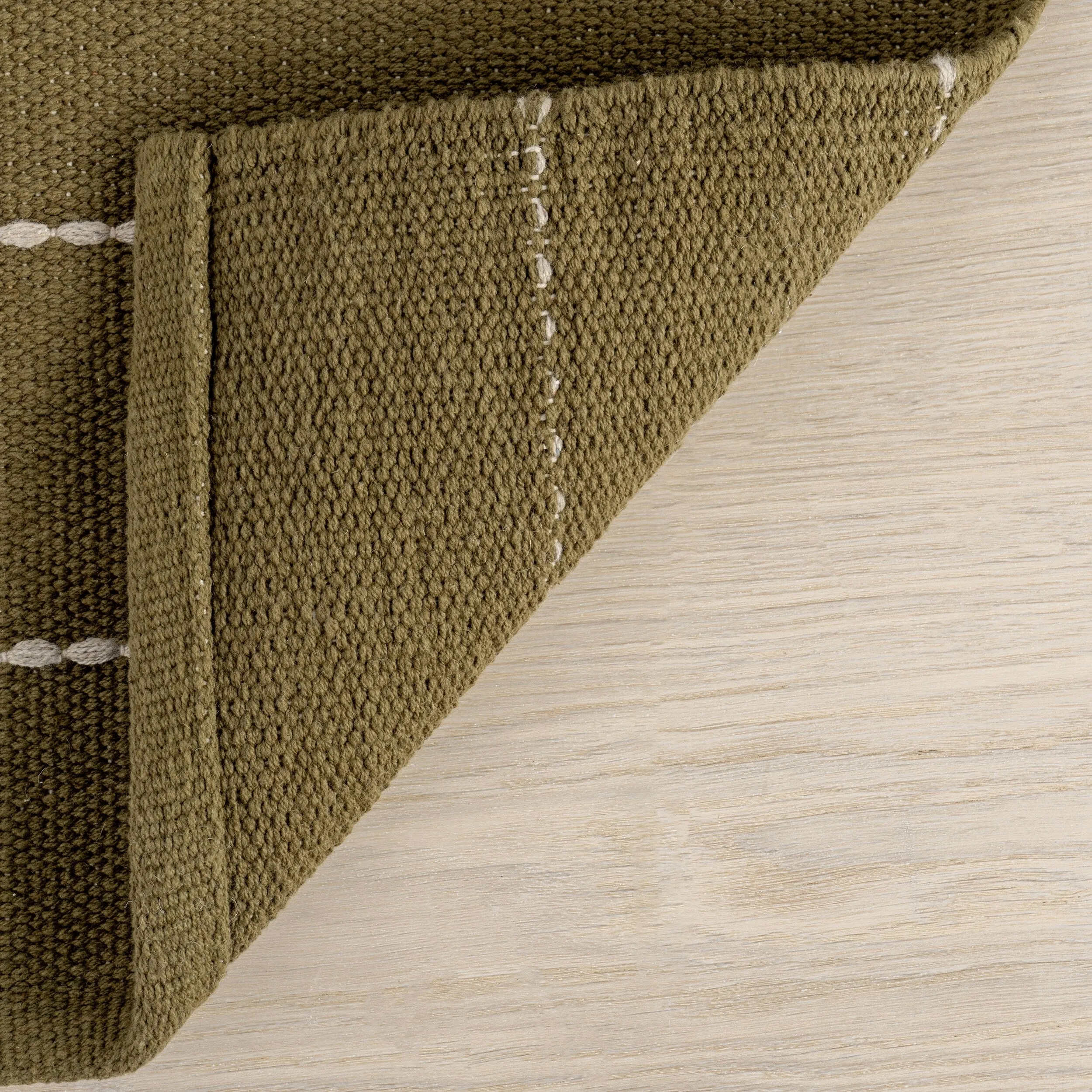 Nightwalk Striped Wool Area Rug