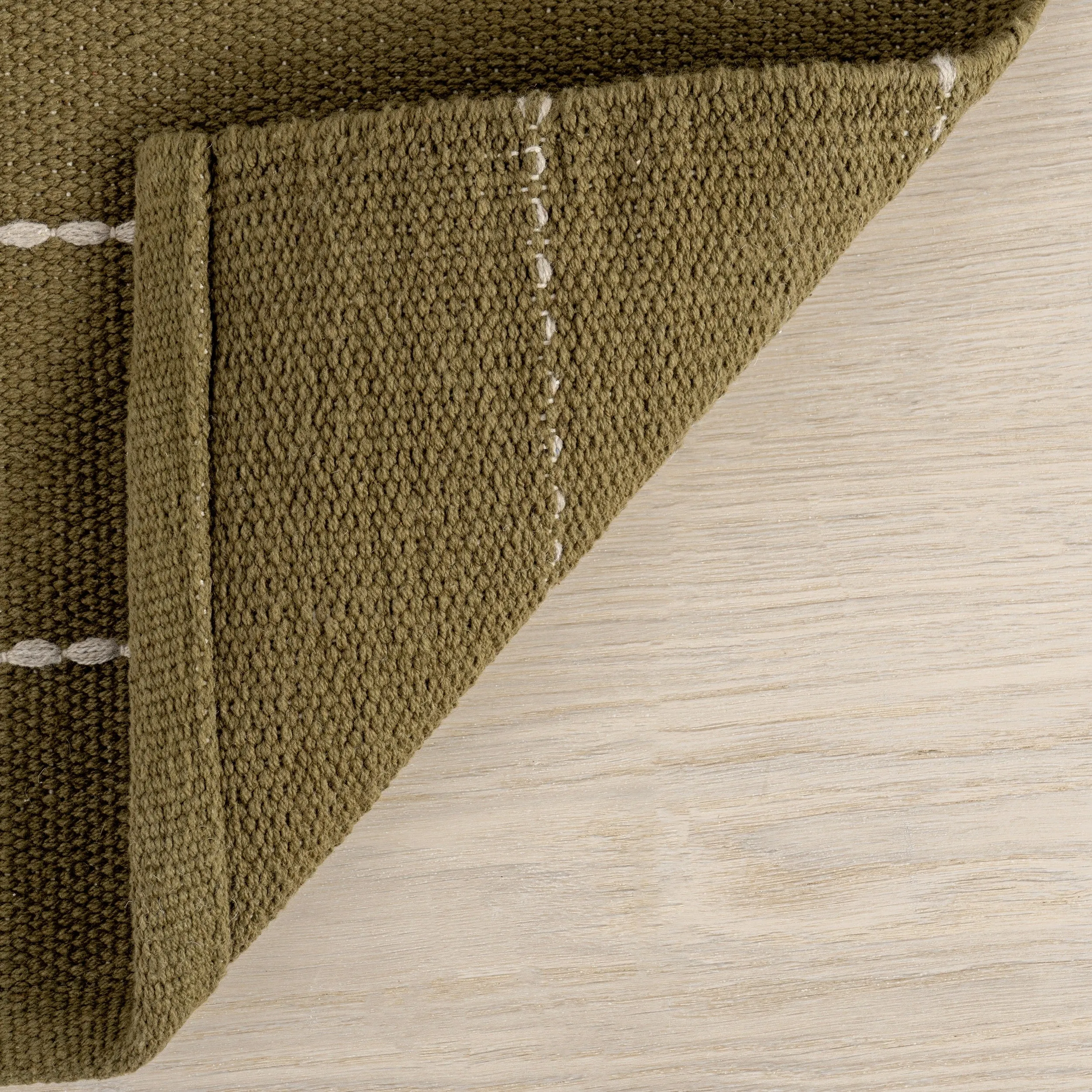 Nightwalk Striped Wool Area Rug