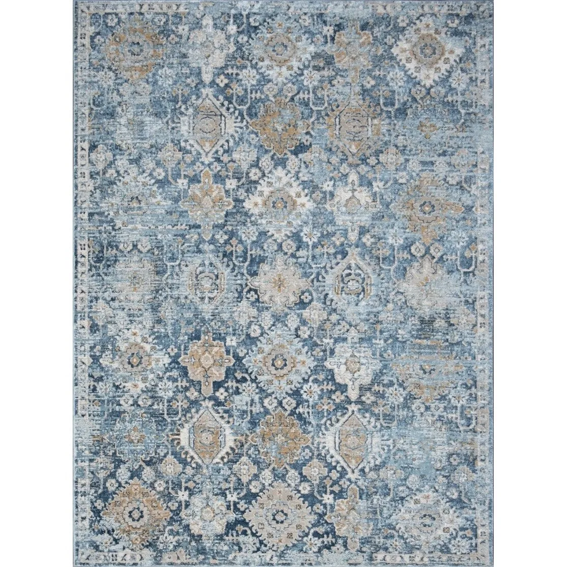 Noble GC_GEN7005 Blue Area Rug