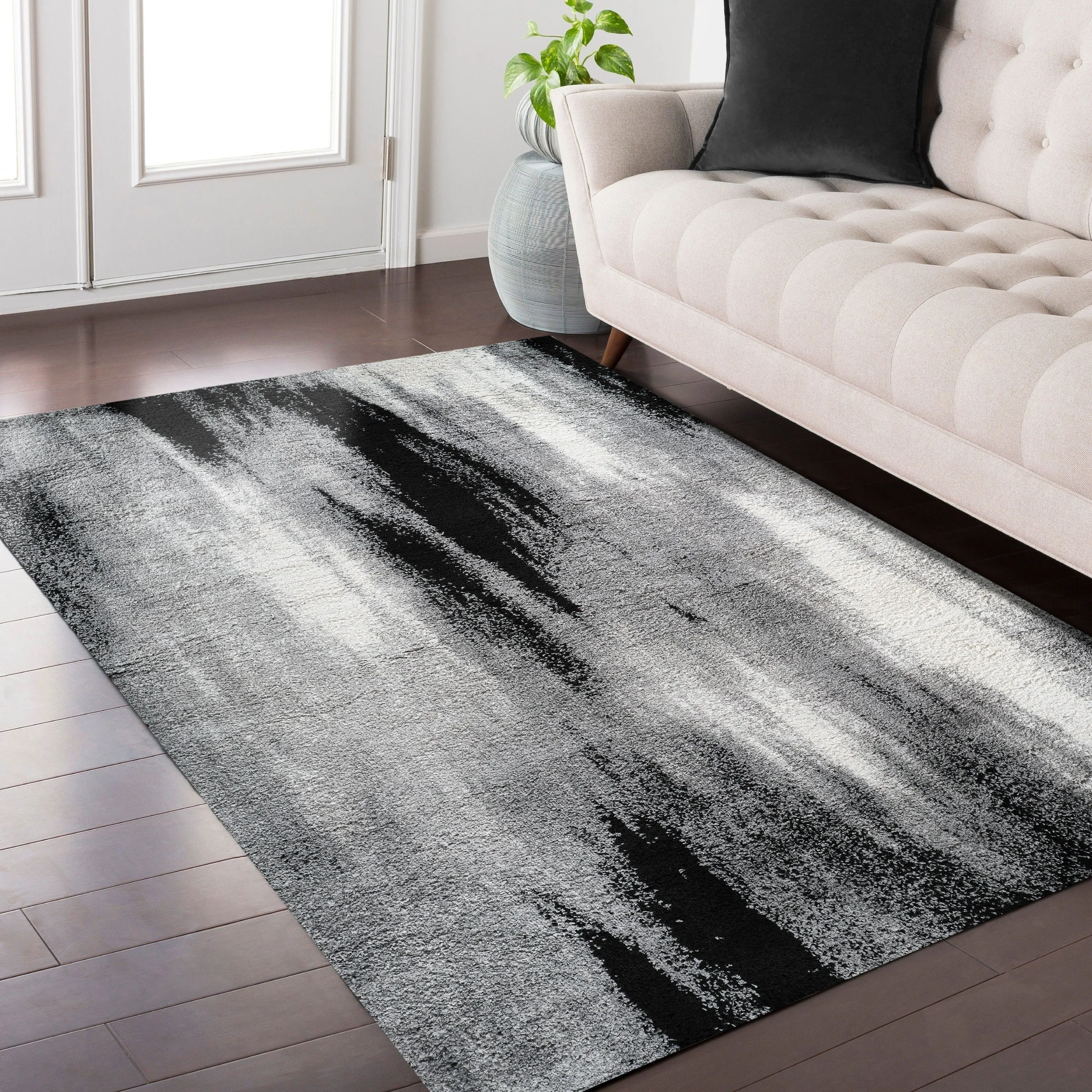 Noori Rug Lux Baxter Abstract 2-Inch Shag Rug