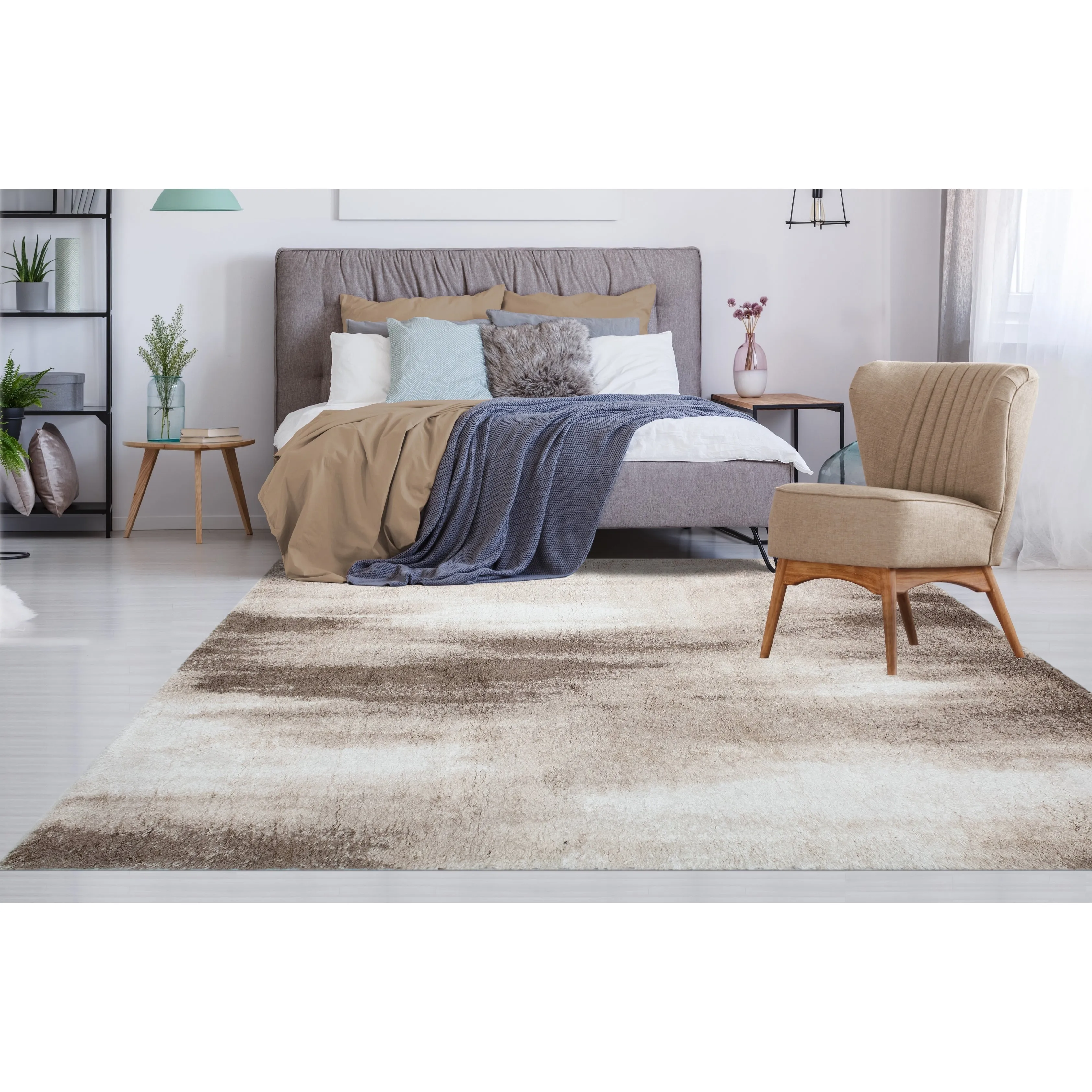 Noori Rug Lux Baxter Abstract 2-Inch Shag Rug