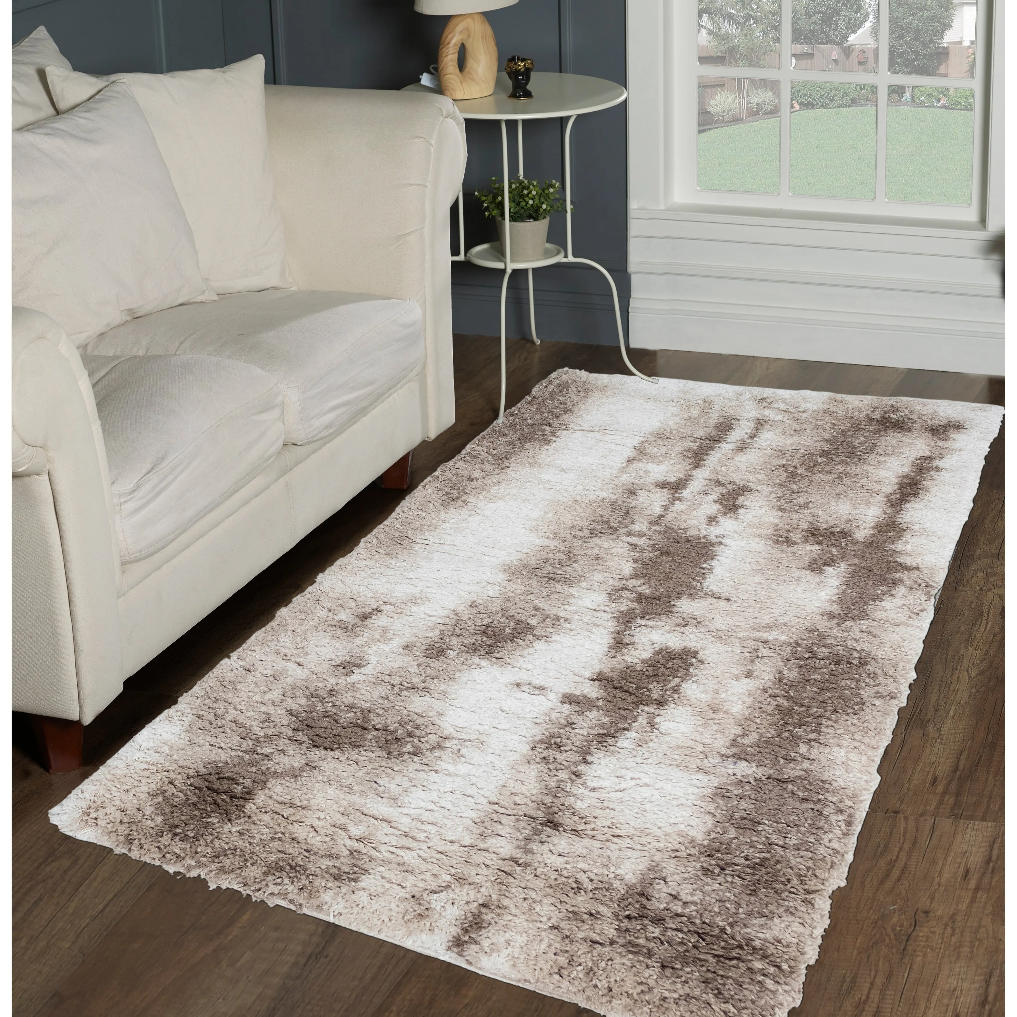 Noori Rug Lux Zara Abstract 2-Inch Shag Rug