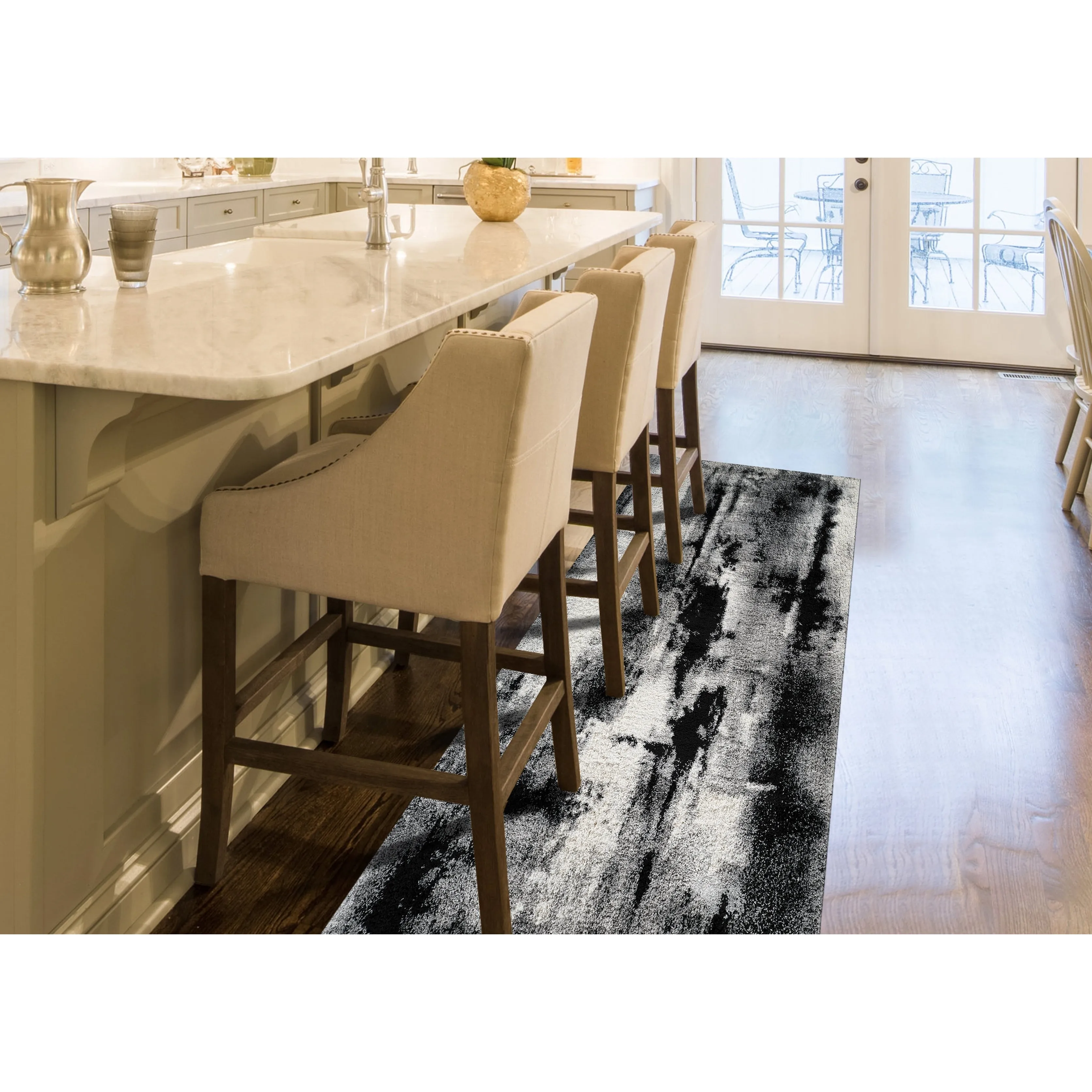 Noori Rug Lux Zara Abstract 2-Inch Shag Rug
