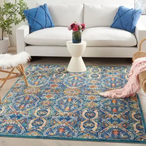 Nourison Allur Colorful Boho Tribal Medallion Area Rug