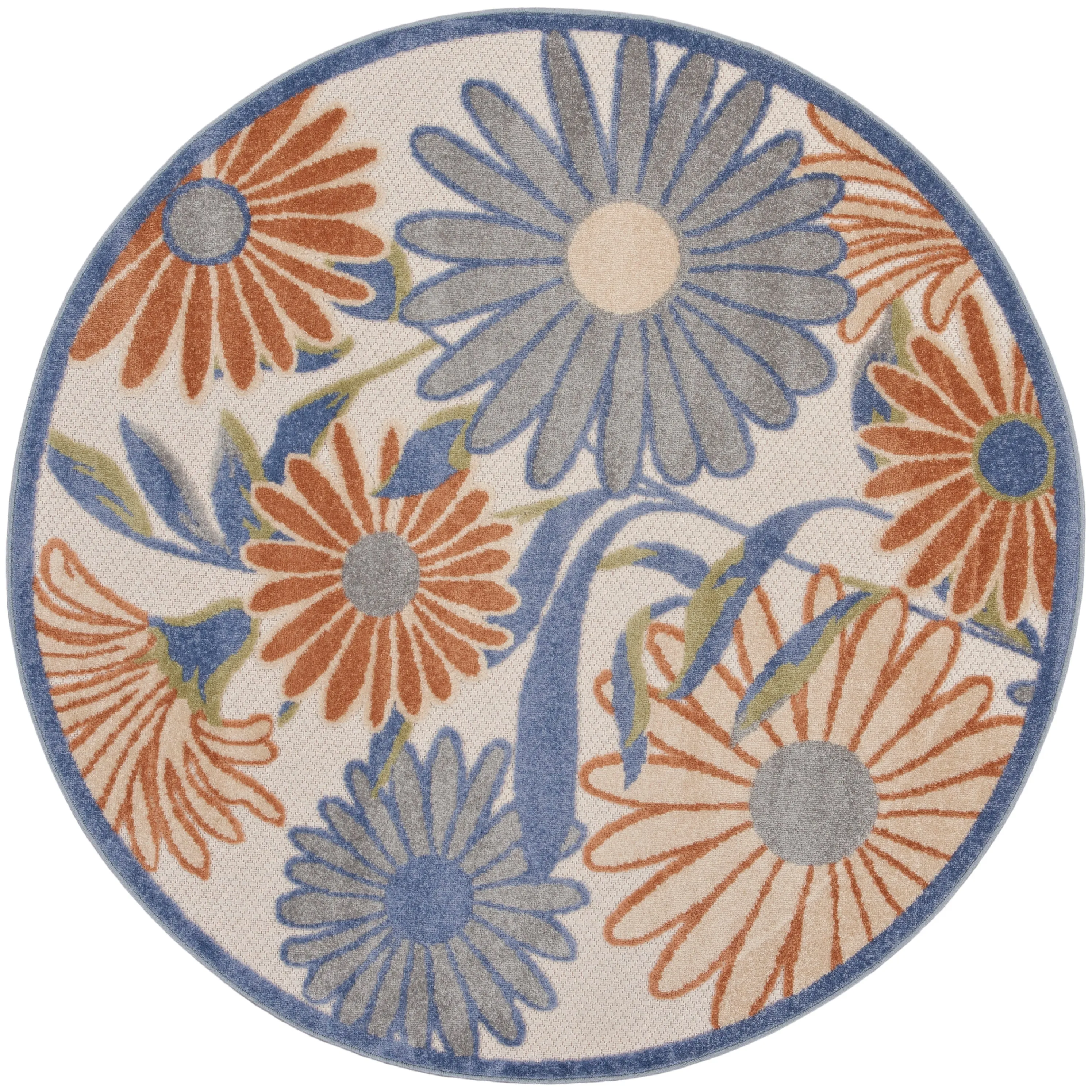 Nourison Aloha Indoor/Outdoor Floral Area Rug