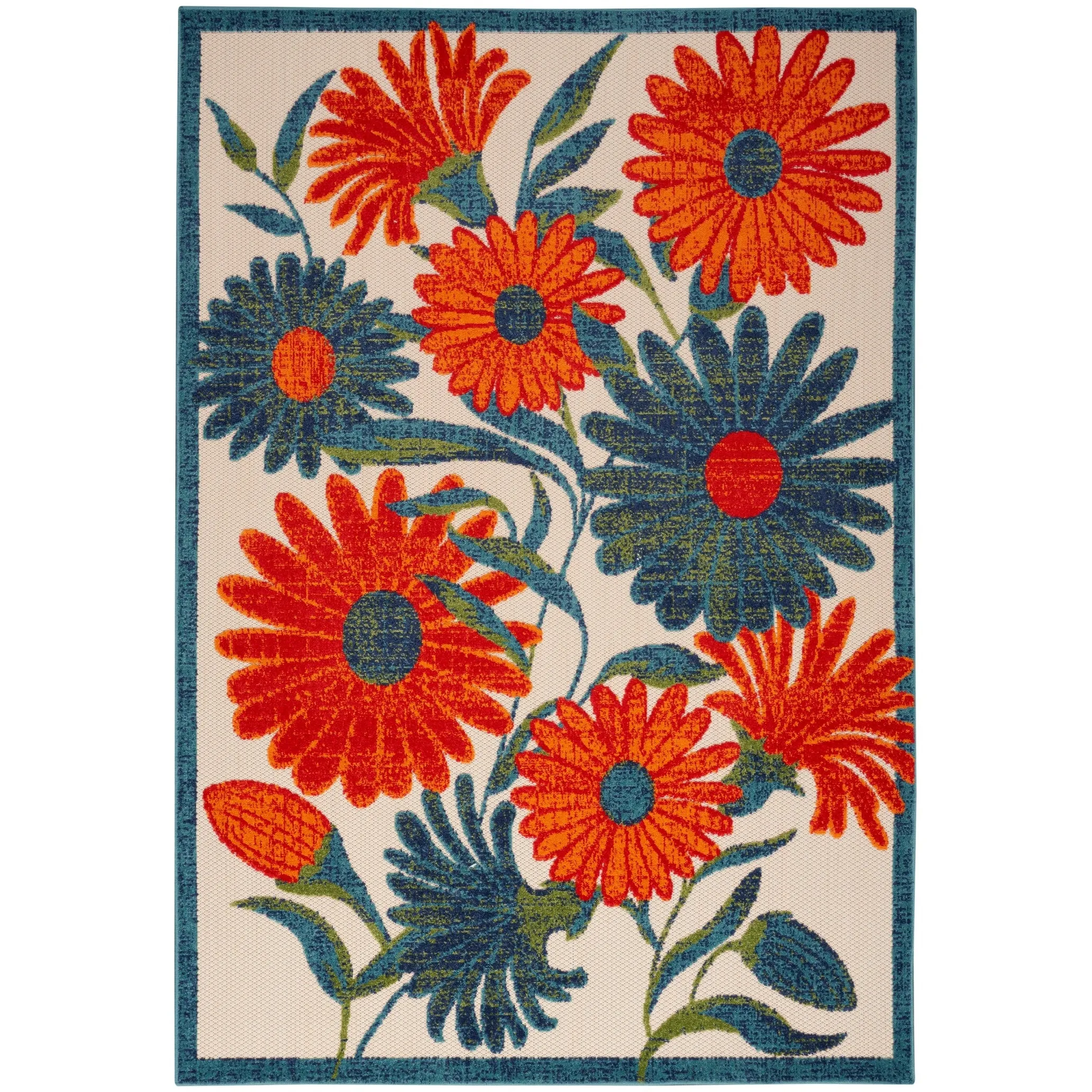 Nourison Aloha Indoor/Outdoor Floral Area Rug