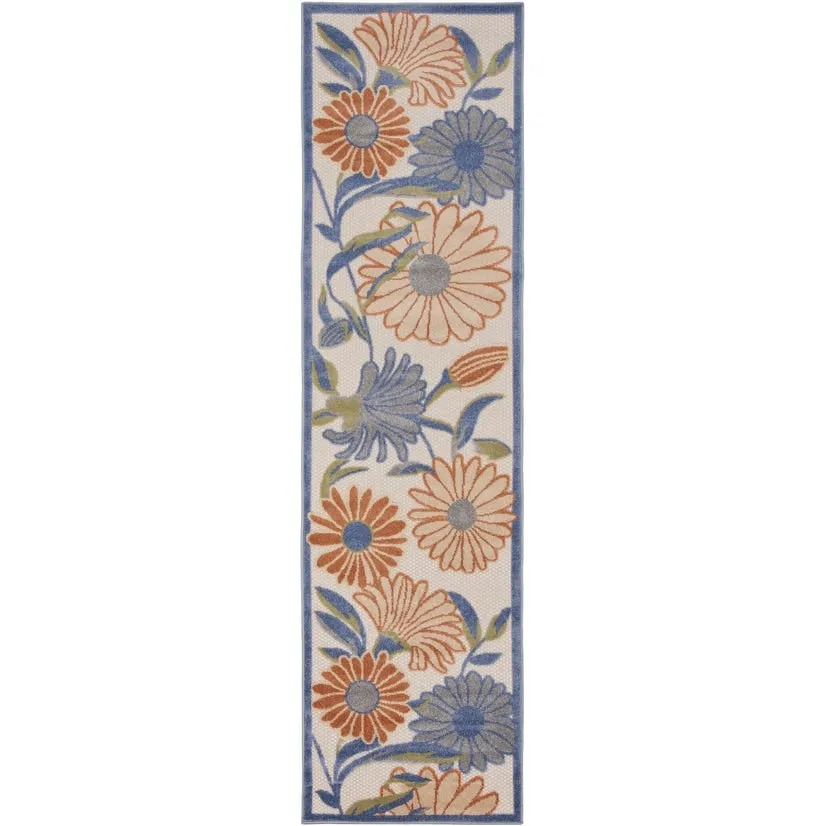 Nourison Aloha Indoor/Outdoor Floral Area Rug