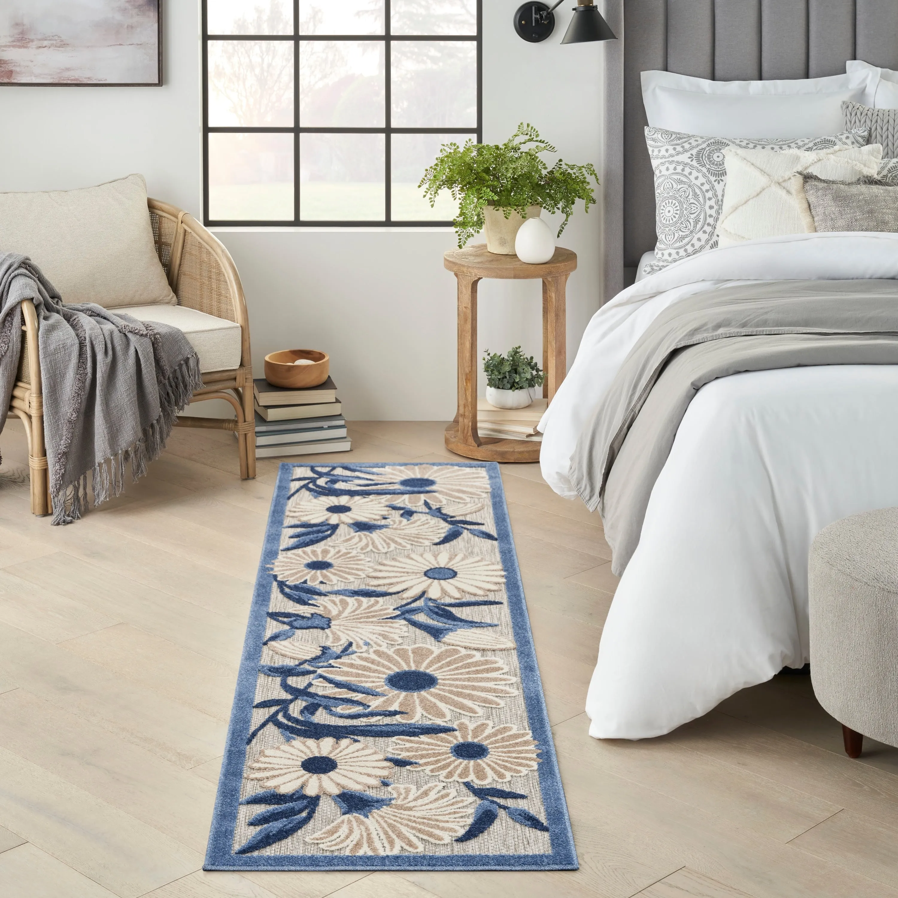 Nourison Aloha Indoor/Outdoor Floral Area Rug