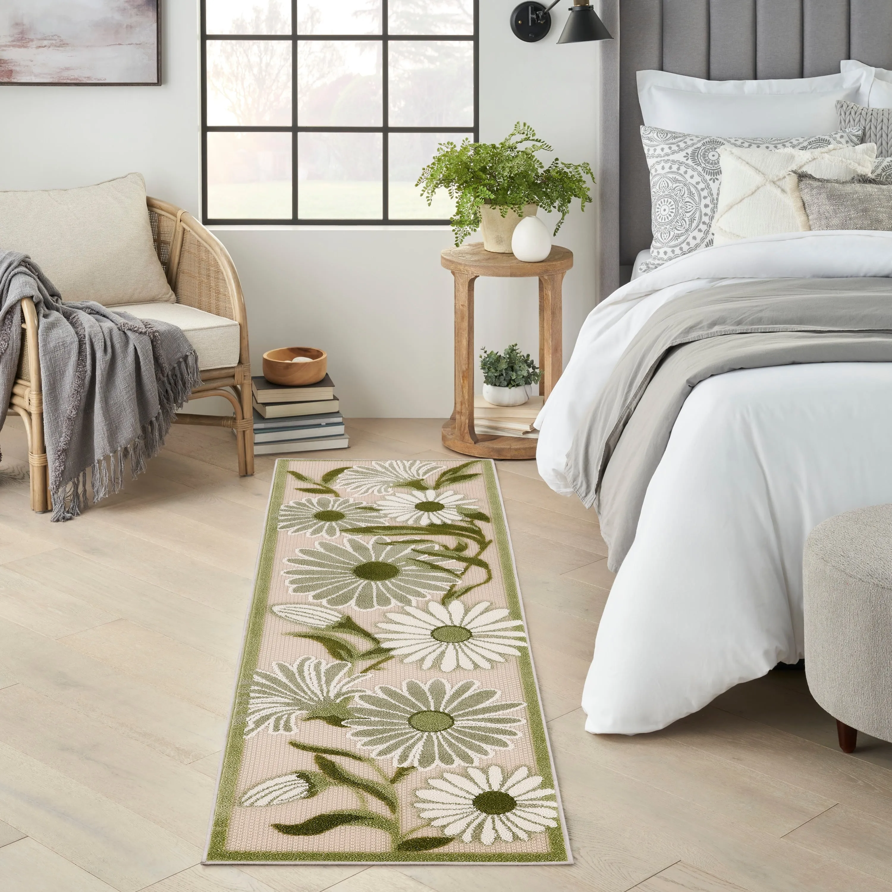 Nourison Aloha Indoor/Outdoor Floral Area Rug