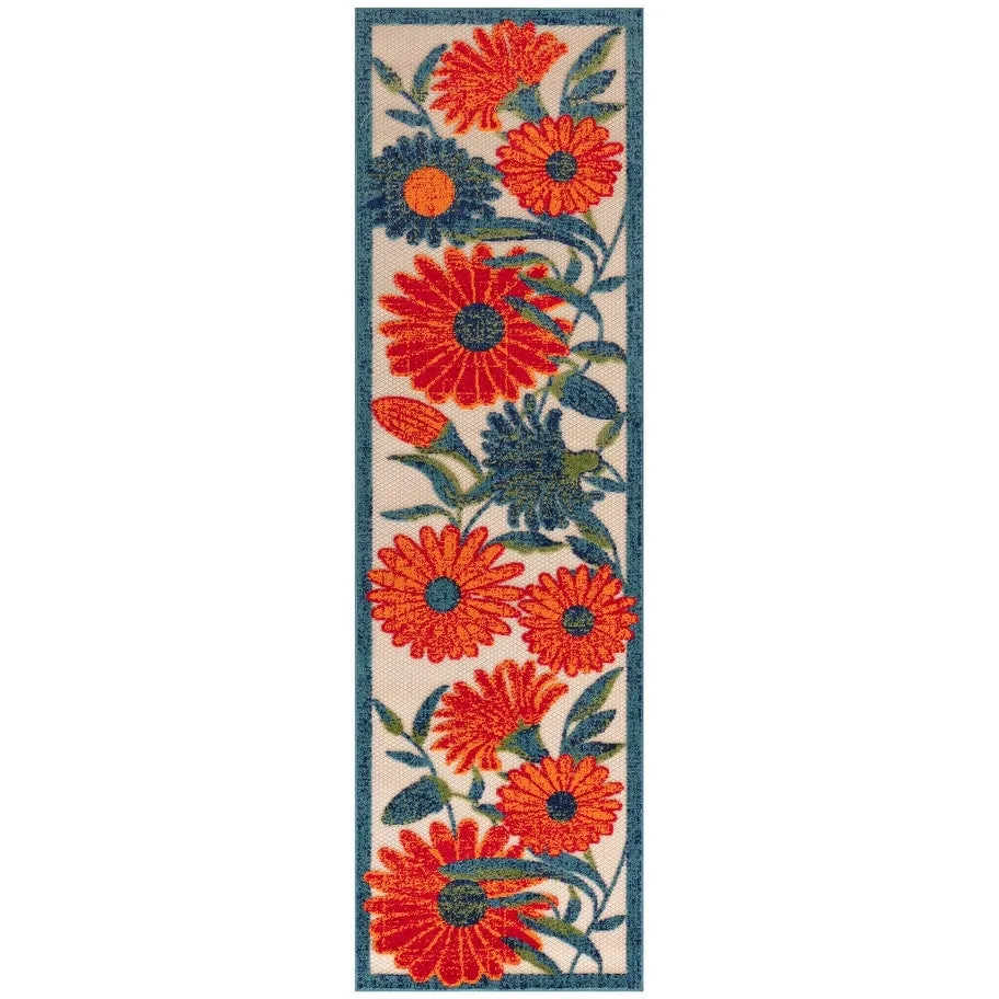 Nourison Aloha Indoor/Outdoor Floral Area Rug
