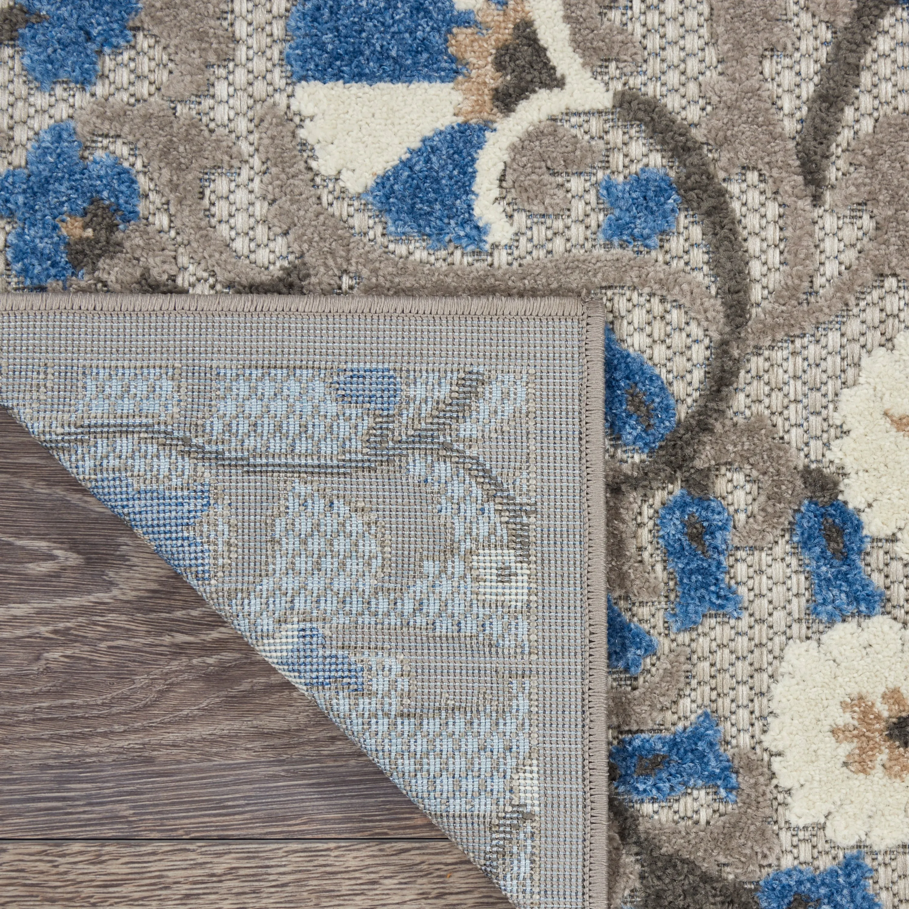 Nourison Aloha Modern Multicolor Floral Botanical Area Rug