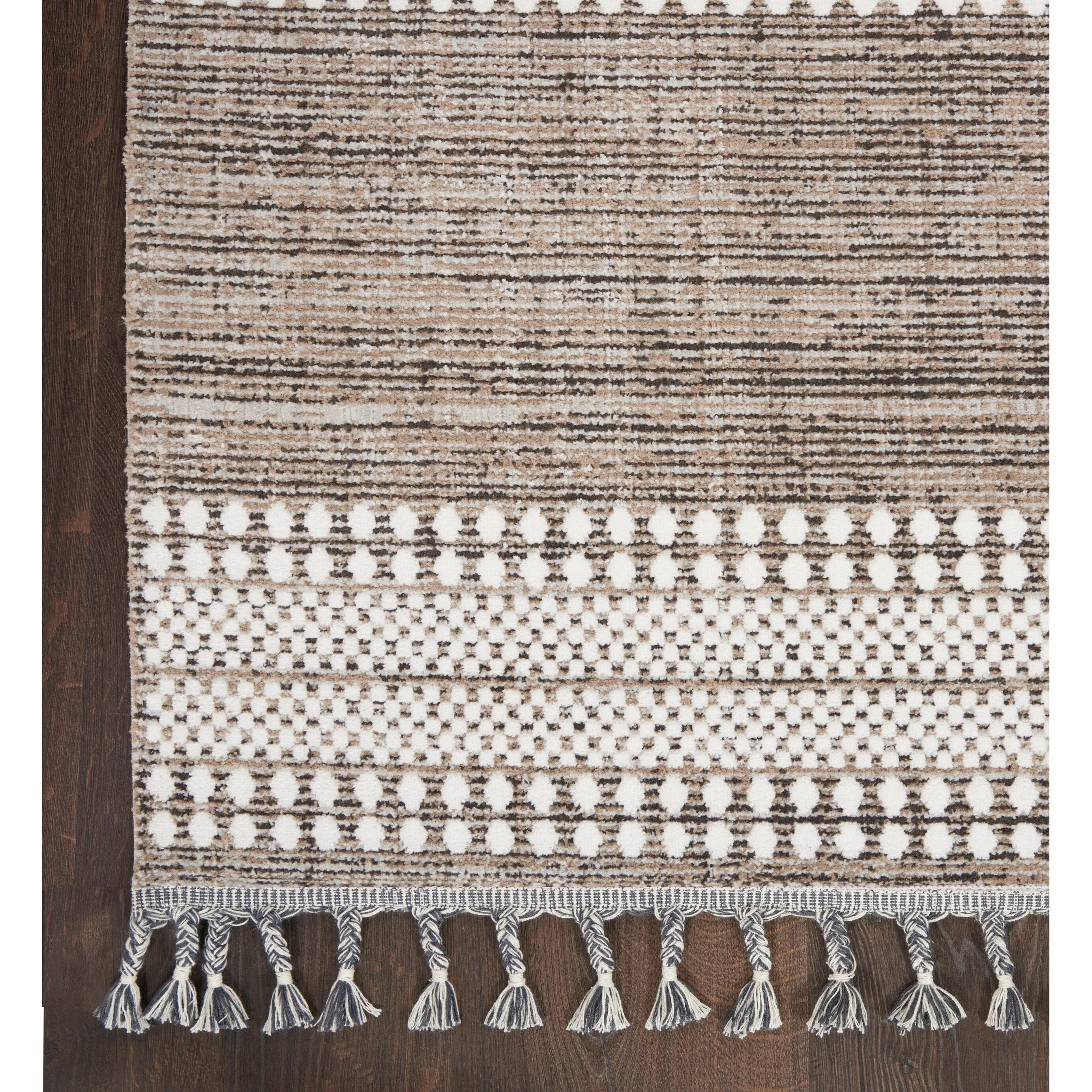 Nourison Asilah Scandinavian Boho Stripe Area Rug