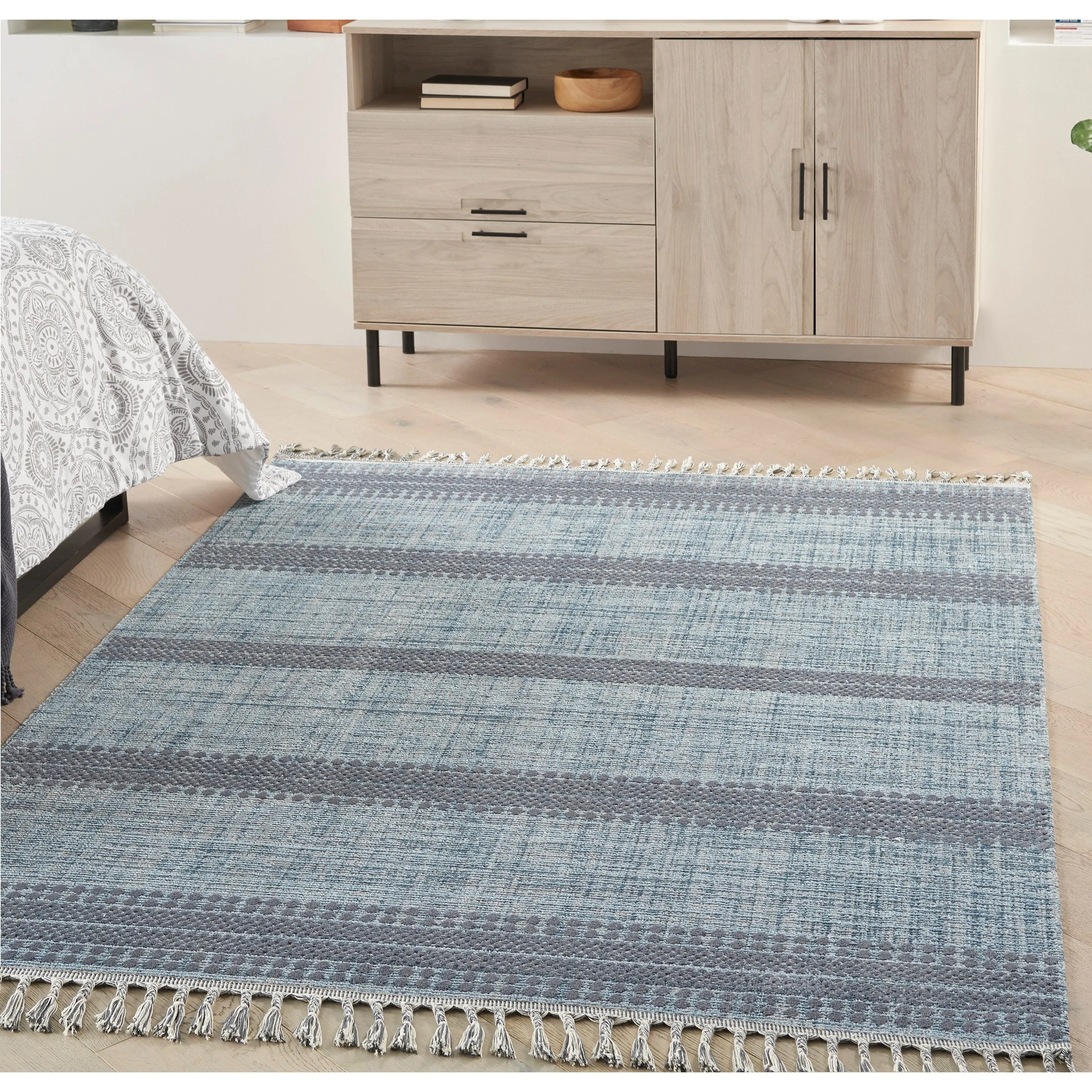 Nourison Asilah Scandinavian Boho Stripe Area Rug