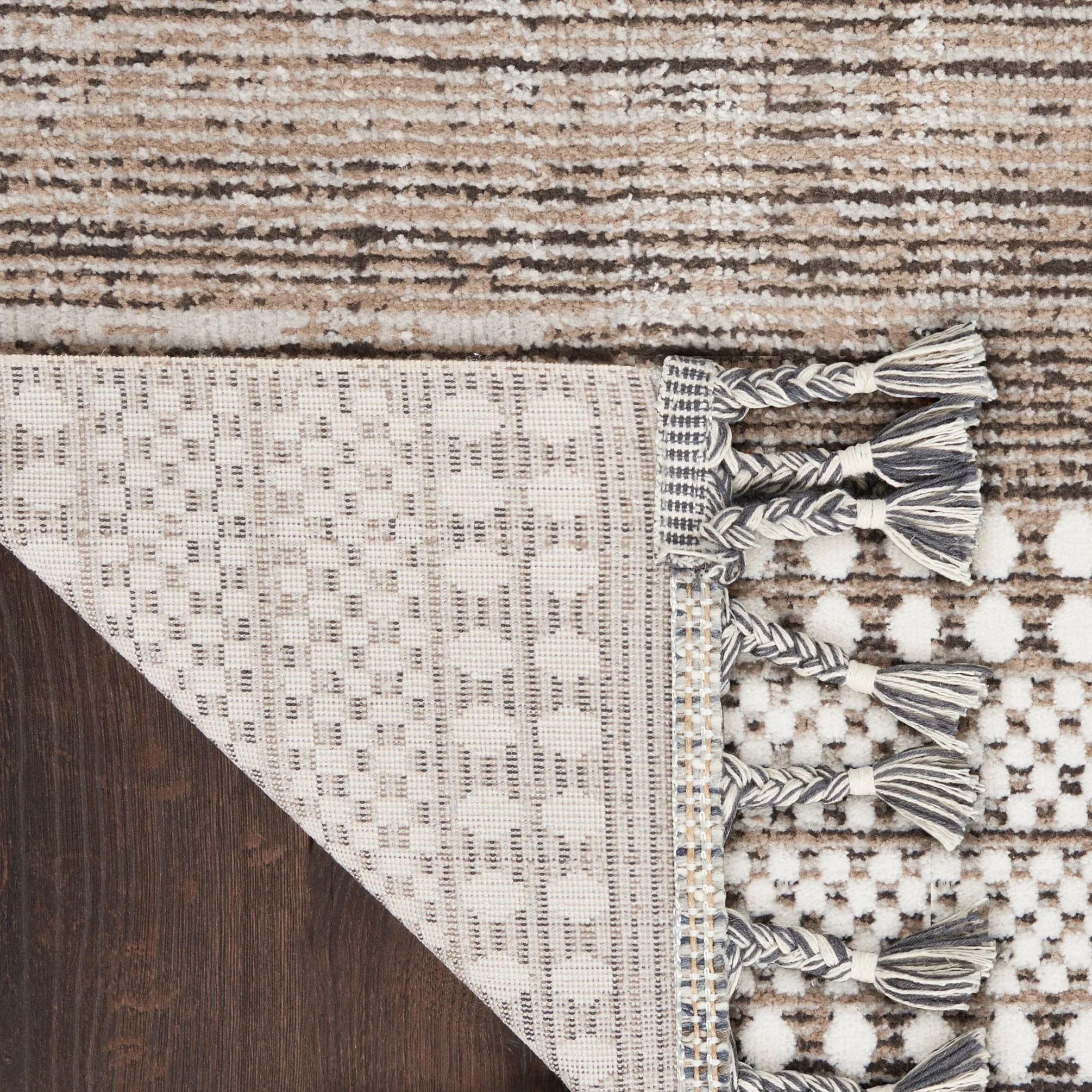Nourison Asilah Scandinavian Boho Stripe Area Rug