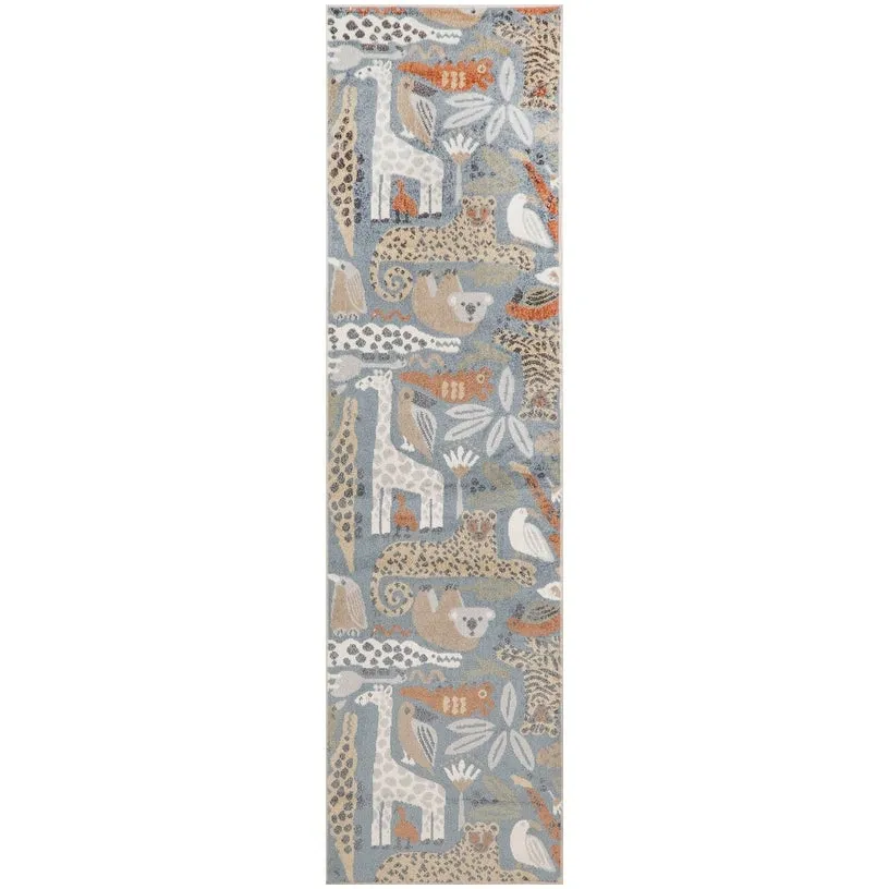 Nourison Astra Machine Washable Animal Print Area Rug