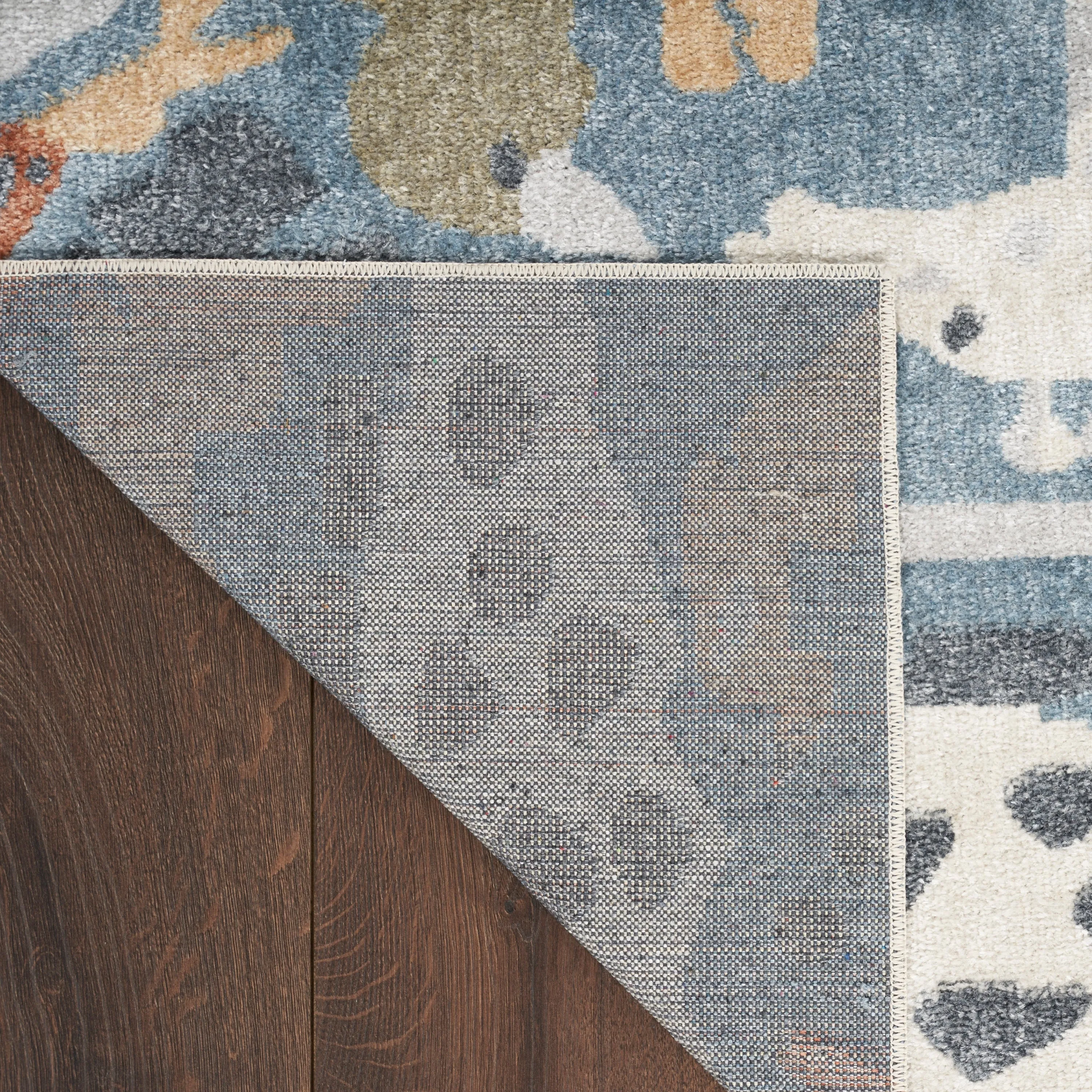 Nourison Astra Machine Washable Animal Print Area Rug