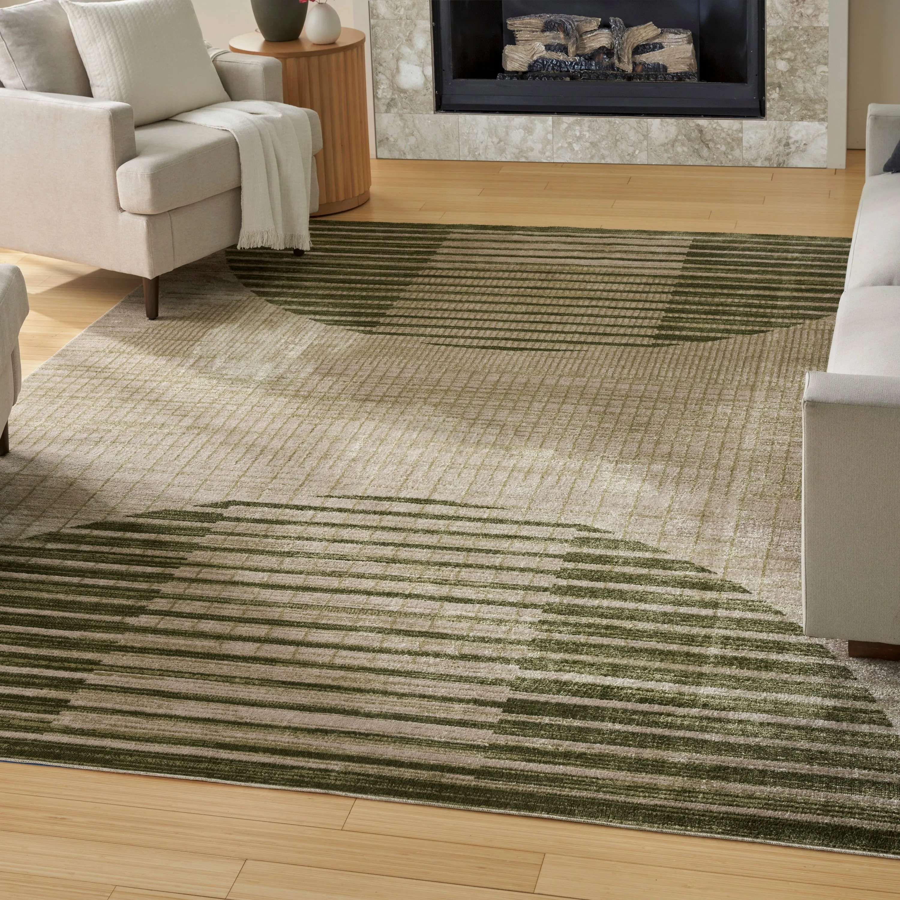 Nourison Astra Machine Washable Indoor Only Graphic Area Rug