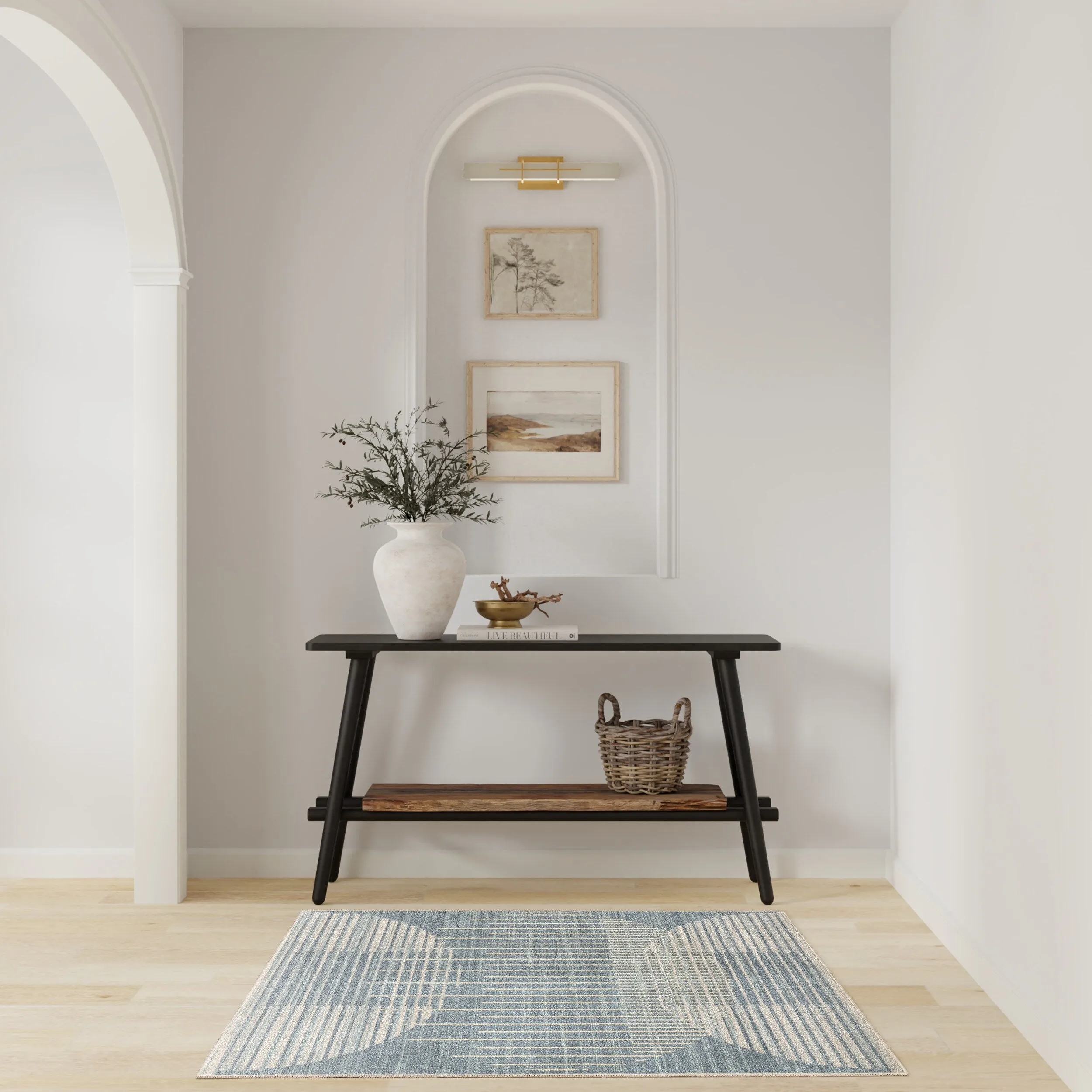Nourison Astra Machine Washable Indoor Only Graphic Area Rug