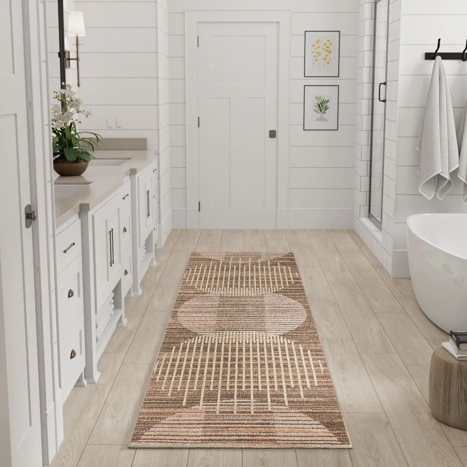 Nourison Astra Machine Washable Indoor Only Graphic Area Rug